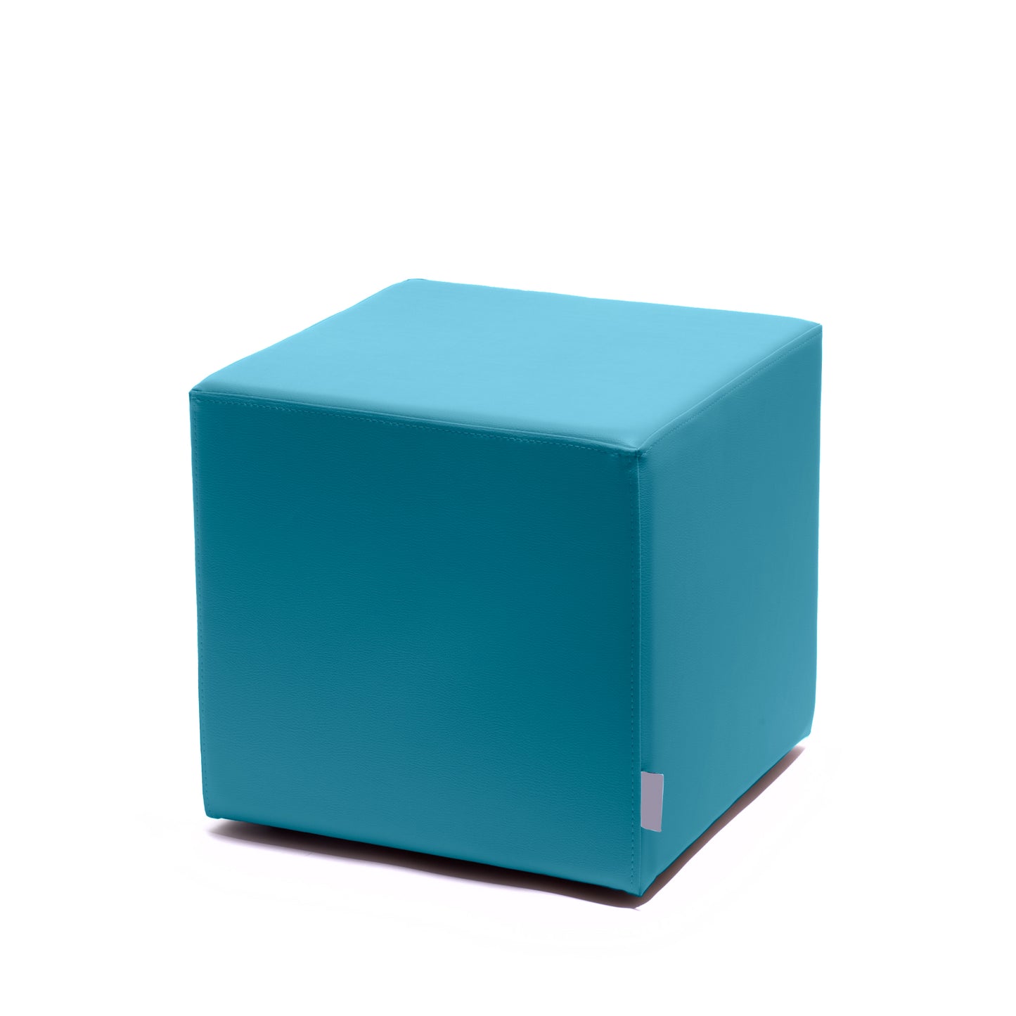 Math Esse - Pouf Poltrona Poggiapiedi in Tessuto Eko per interno ed esterno Dim: 50 x 50 x h 45 cm