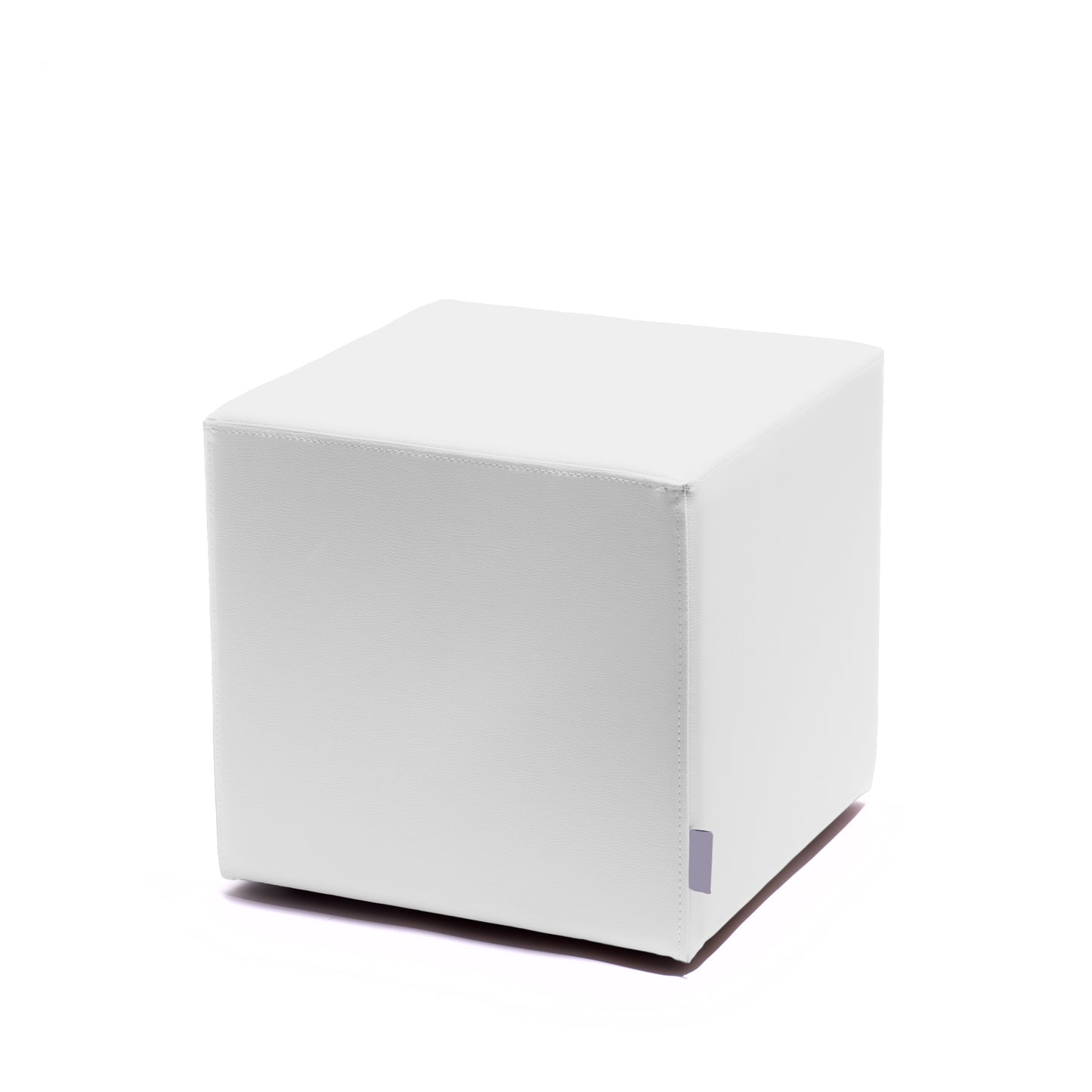 Math Esse - Pouf Poltrona Poggiapiedi in Tessuto Eko per interno ed esterno Dim: 50 x 50 x h 45 cm