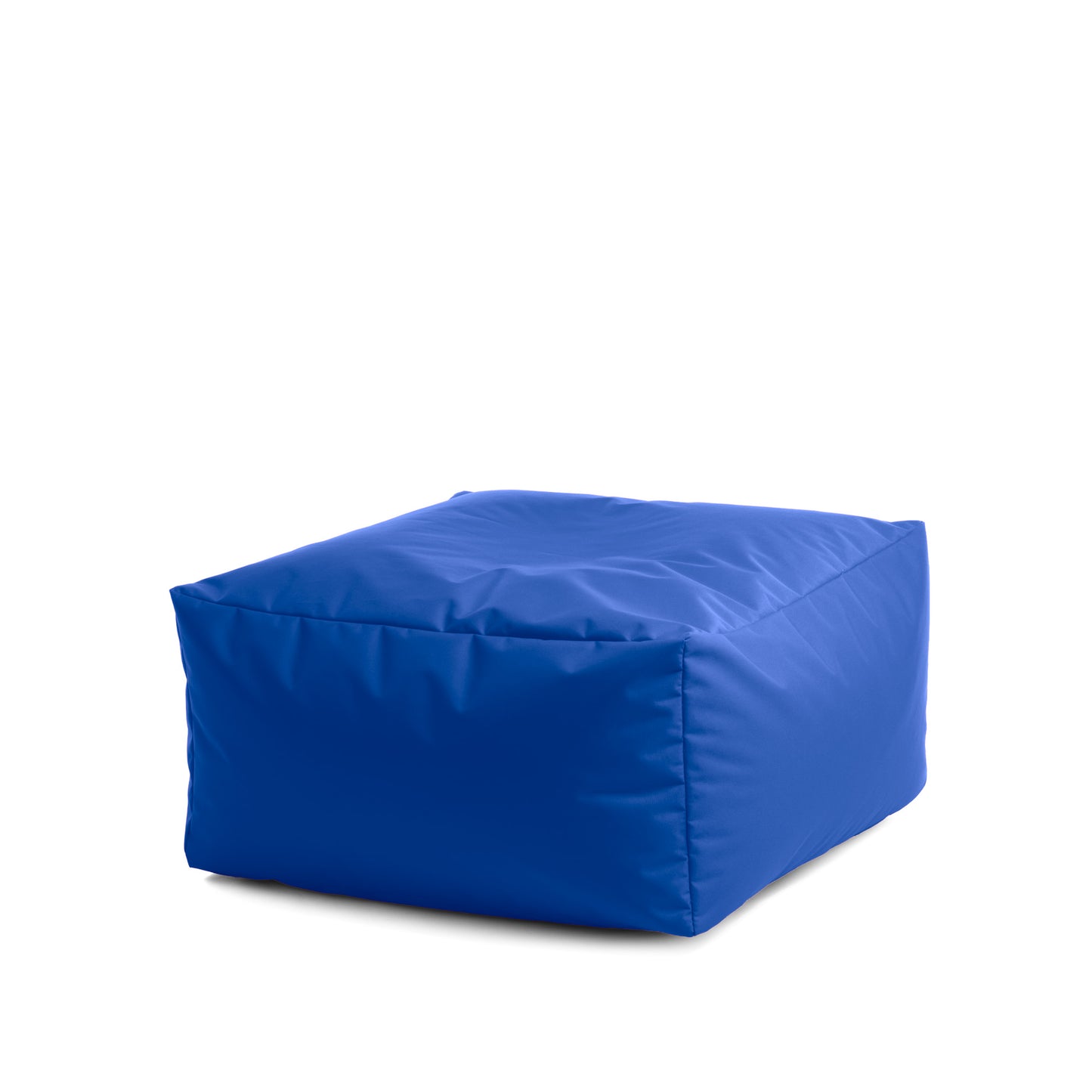 Softh Math Med- Pouf Poltrona Poggiapiedi in Tessuto Wave per esterno Dim: 70 x 70 x h 45 cm