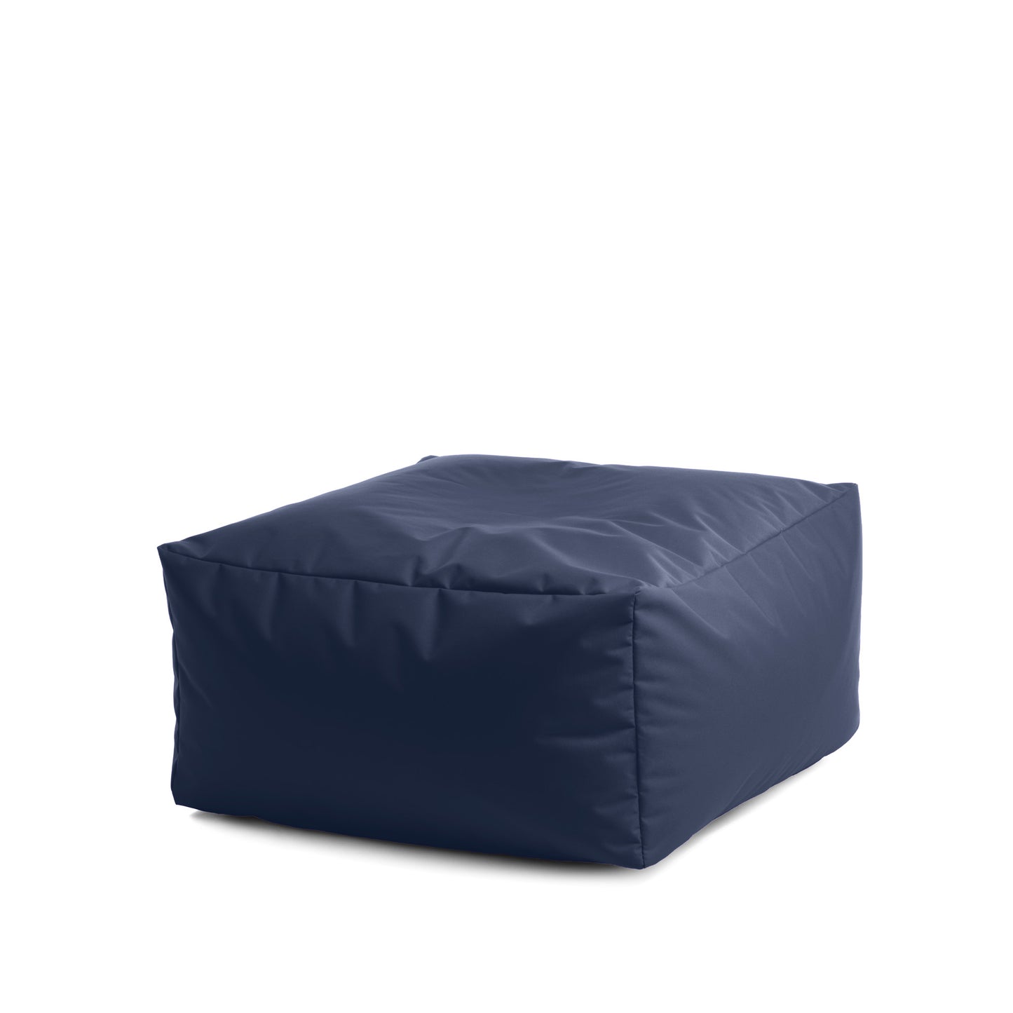 Softh Math Med- Pouf Poltrona Poggiapiedi in Tessuto Wave per esterno Dim: 70 x 70 x h 45 cm
