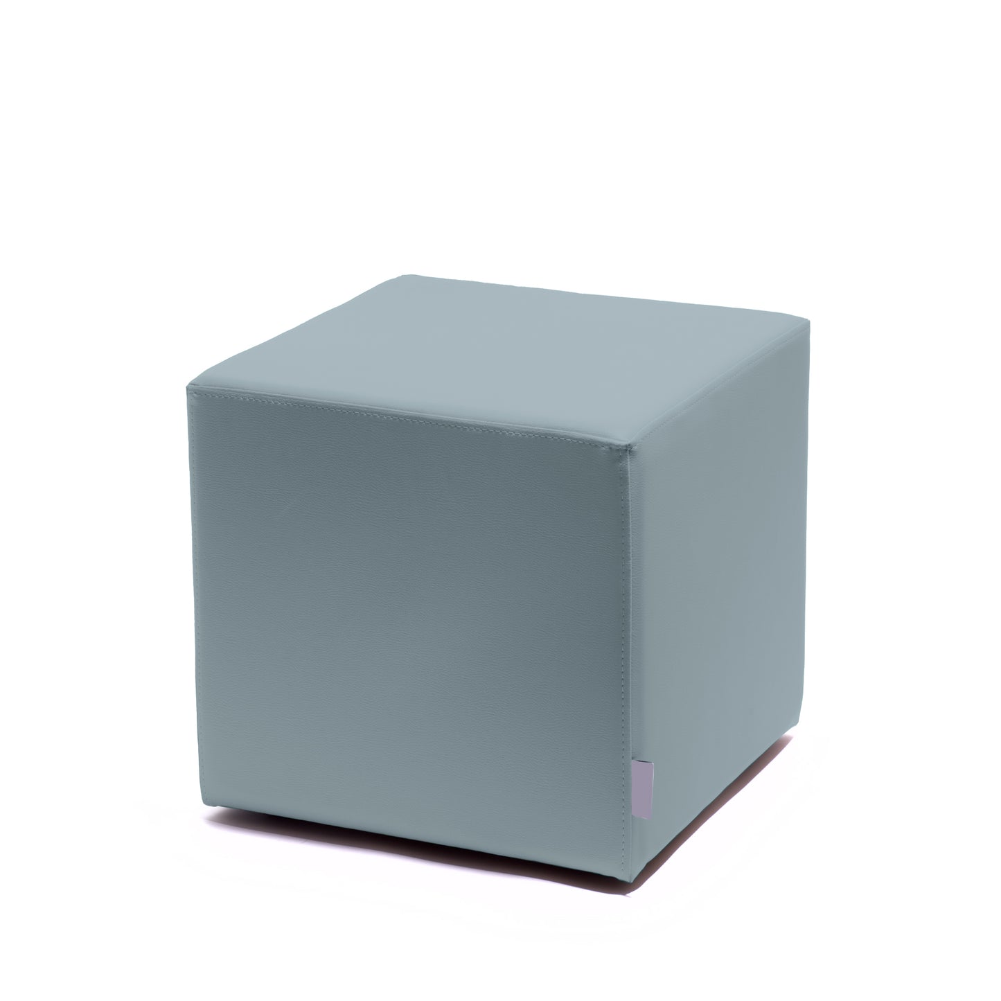 Math Esse - Pouf Poltrona Poggiapiedi in Tessuto Eko per interno ed esterno Dim: 50 x 50 x h 45 cm