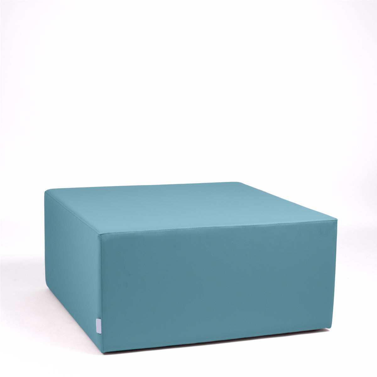 Math Big - Pouf Poltrona Poggiapiedi in Tessuto Eko per interno ed esterno Dim: 90 x 90 x h 43 cm