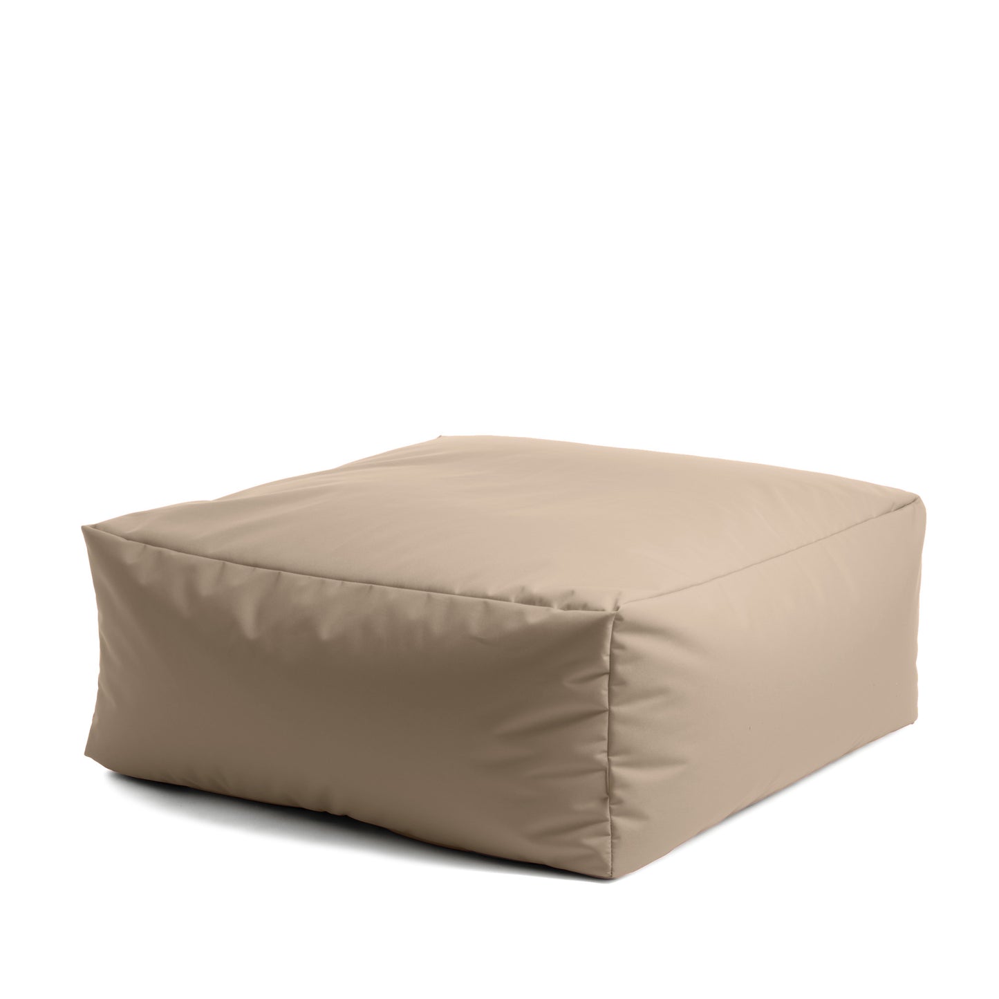 Softh Math Big - Pouf Poltrona Poggiapiedi in Tessuto Polly per interno Dim: 90 x 90 x h 45 cm