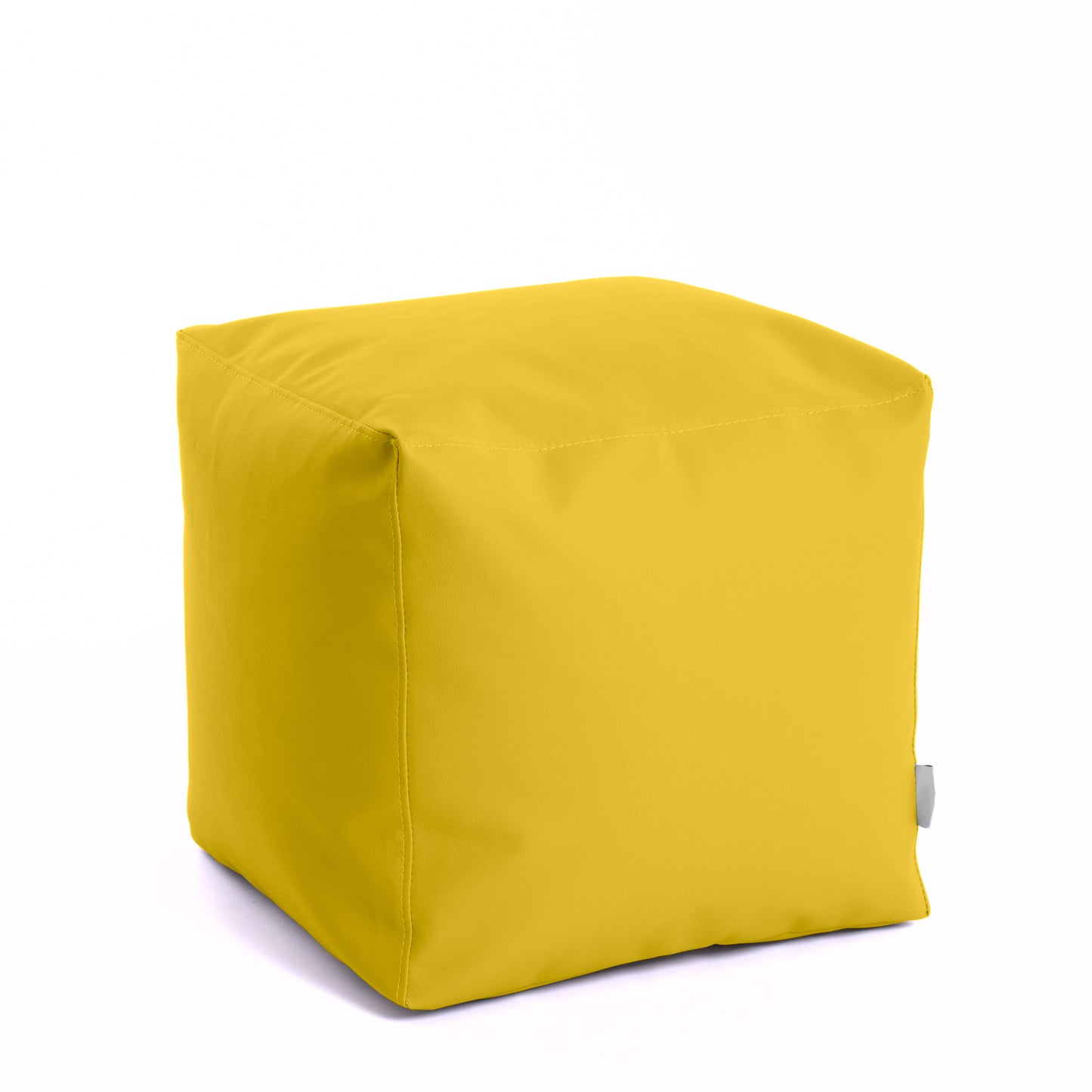 Softh Math Esse - Pouf Poltrona Poggiapiedi in Tessuto Eko per interno ed esterno Dim: 50 x 50 x h 45 cm
