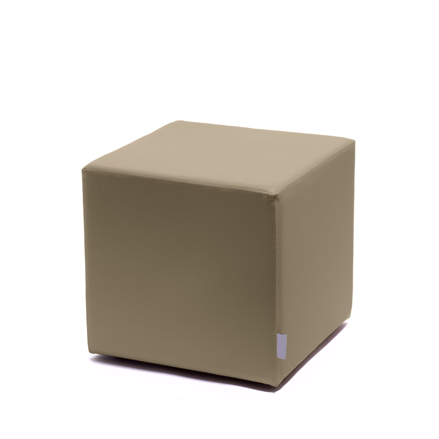 Math Esse - Pouf Poltrona Poggiapiedi in Tessuto Eko per interno ed esterno Dim: 50 x 50 x h 45 cm