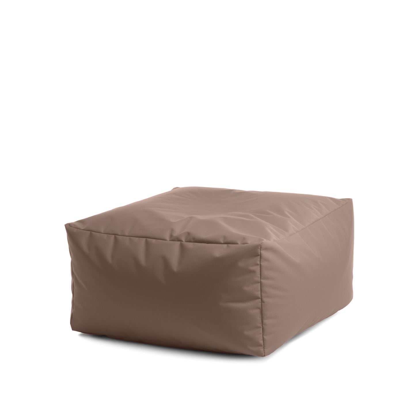 Softh Math Med- Pouf Poltrona Poggiapiedi in Tessuto Wave per esterno Dim: 70 x 70 x h 45 cm