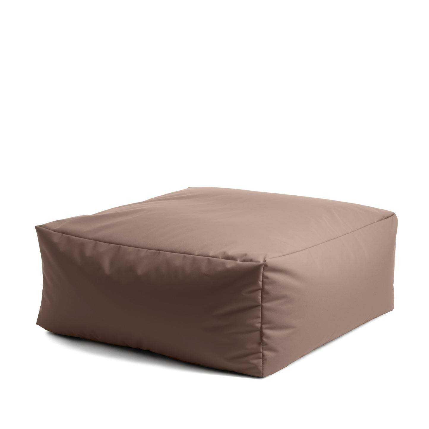Softh Math Big - Pouf Poltrona Poggiapiedi in Tessuto Polly per interno Dim: 90 x 90 x h 45 cm