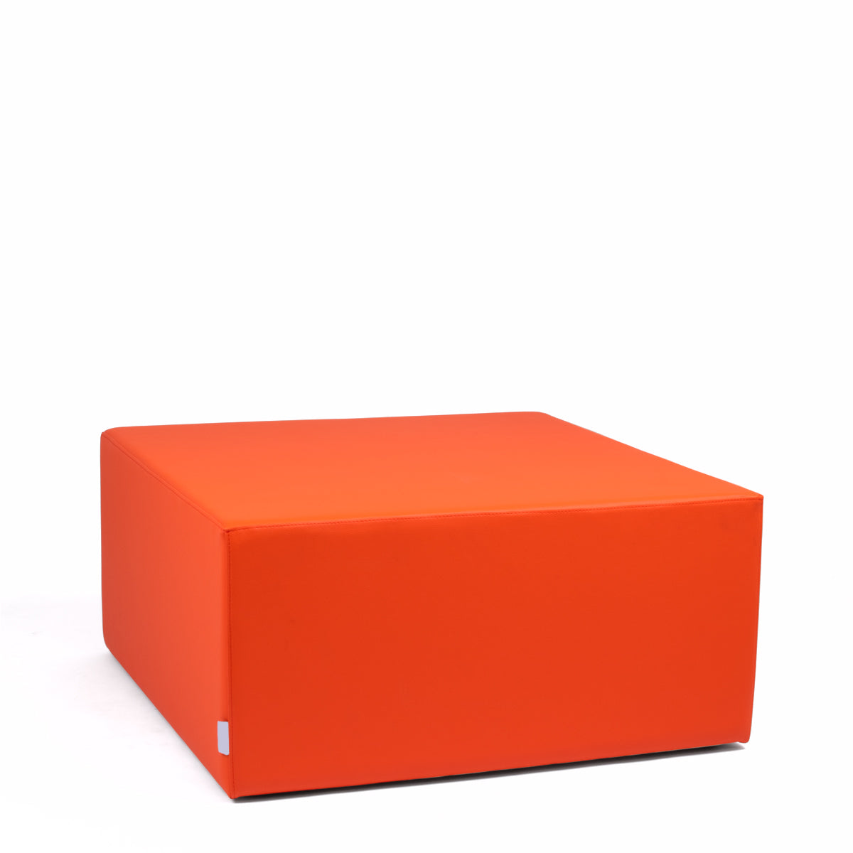 Math Big - Pouf Poltrona Poggiapiedi in Tessuto Eko per interno ed esterno Dim: 90 x 90 x h 43 cm