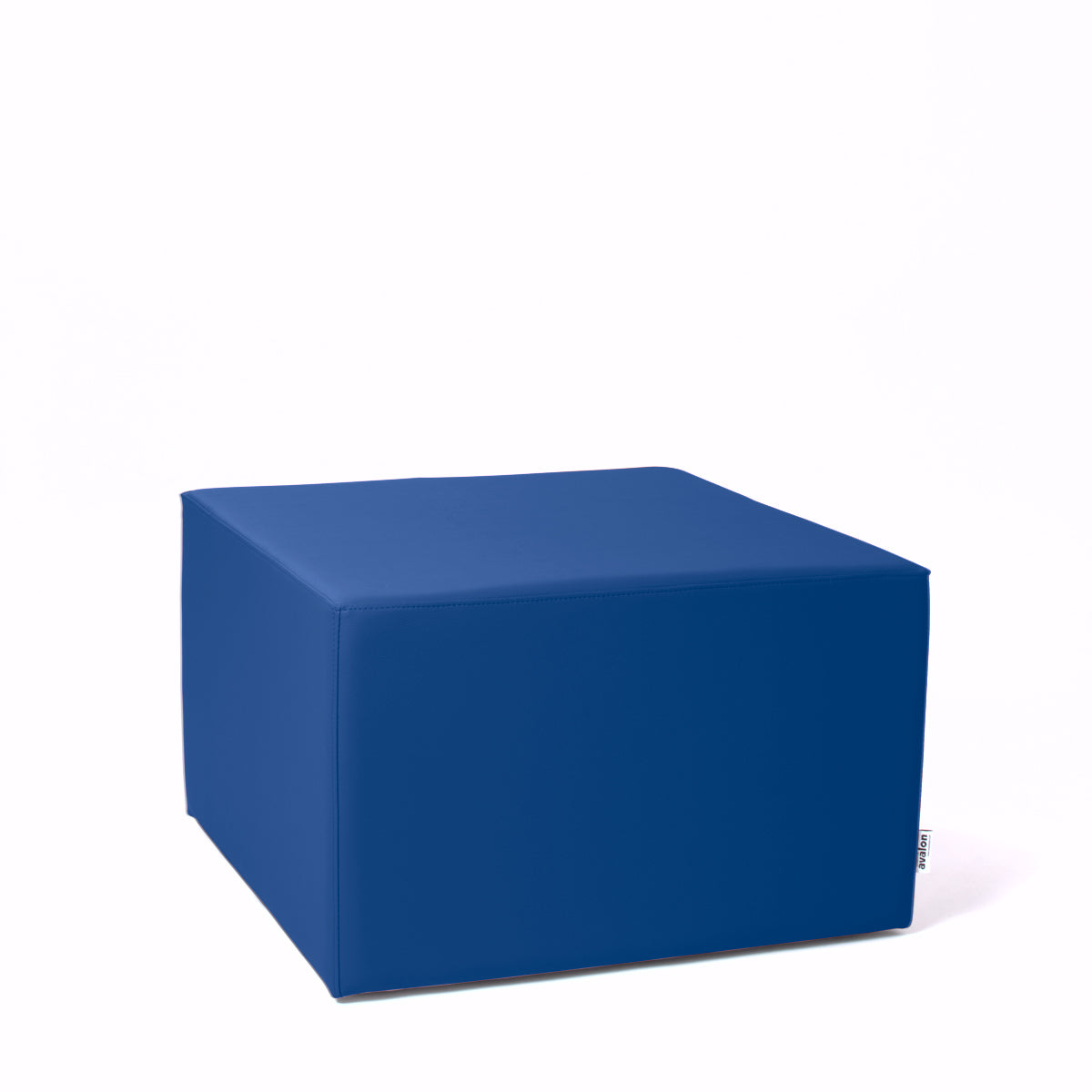 Math Med - Pouf Poltrona Poggiapiedi in Tessuto Eko per interno ed esterno Dim: 70 x 70 x h 43 cm