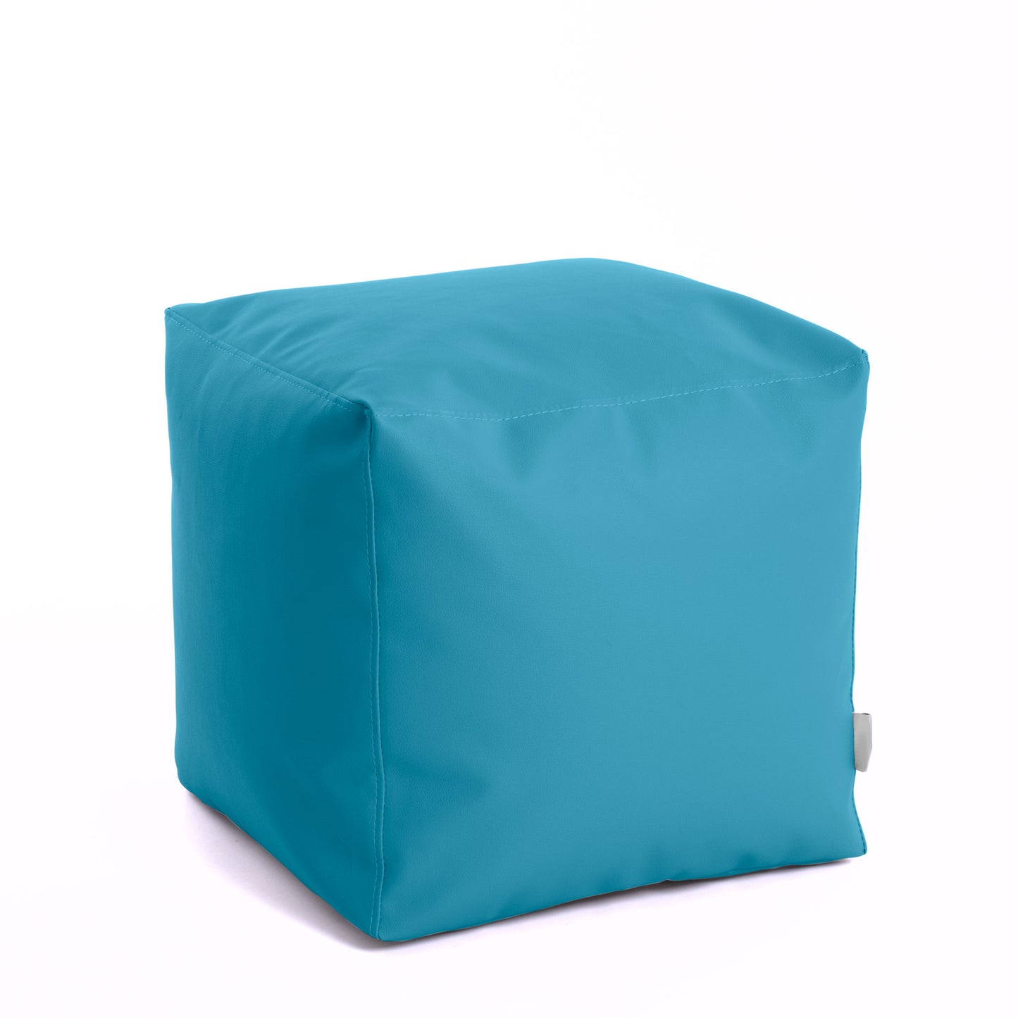 Softh Math Esse - Pouf Poltrona Poggiapiedi in Tessuto Eko per interno ed esterno Dim: 50 x 50 x h 45 cm