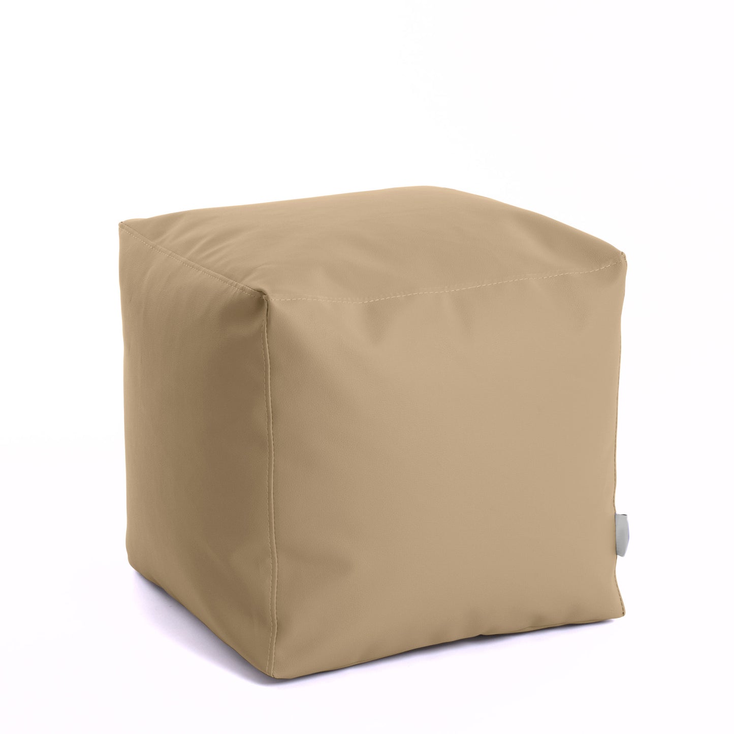 Softh Math Esse - Pouf Poltrona Poggiapiedi in Tessuto Eko per interno ed esterno Dim: 50 x 50 x h 45 cm