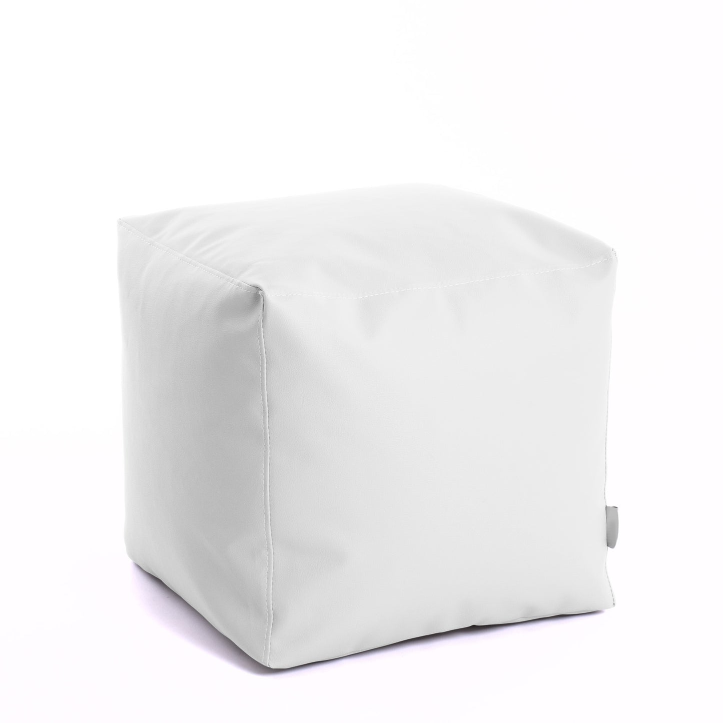 Softh Math Esse - Pouf Poltrona Poggiapiedi in Tessuto Eko per interno ed esterno Dim: 50 x 50 x h 45 cm