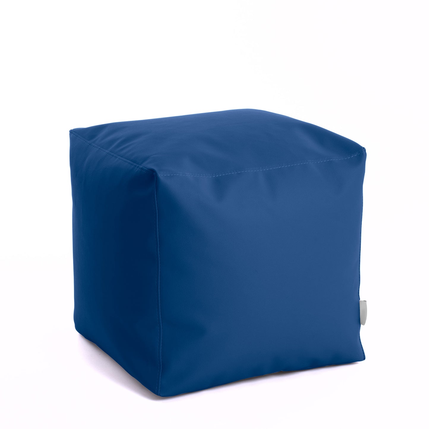 Softh Math Esse - Pouf Poltrona Poggiapiedi in Tessuto Eko per interno ed esterno Dim: 50 x 50 x h 45 cm