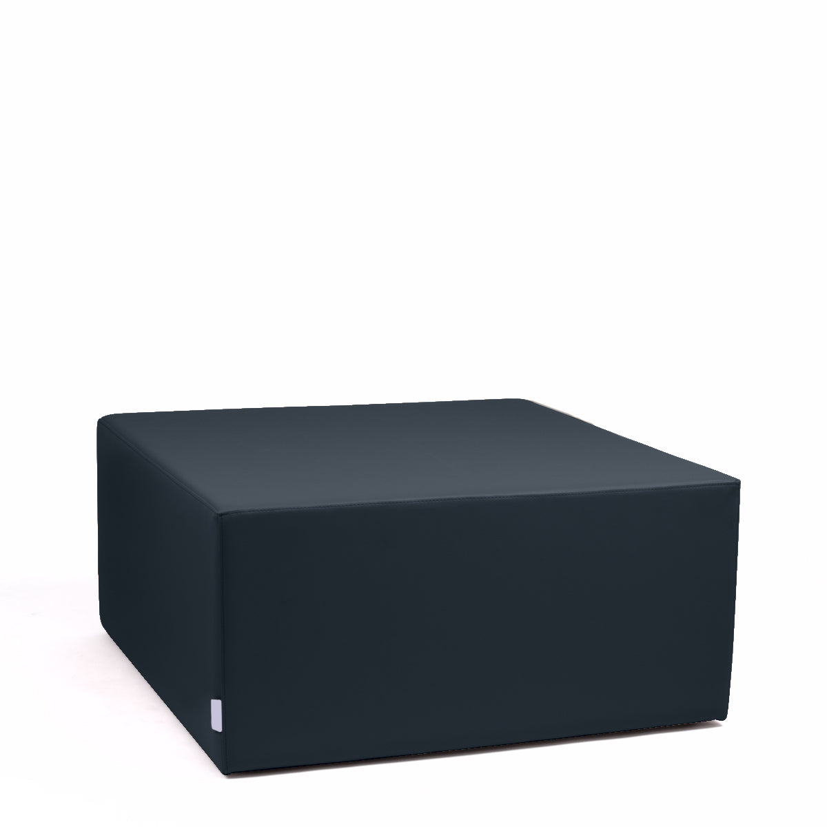 Math Big - Pouf Poltrona Poggiapiedi in Tessuto Eko per interno ed esterno Dim: 90 x 90 x h 43 cm