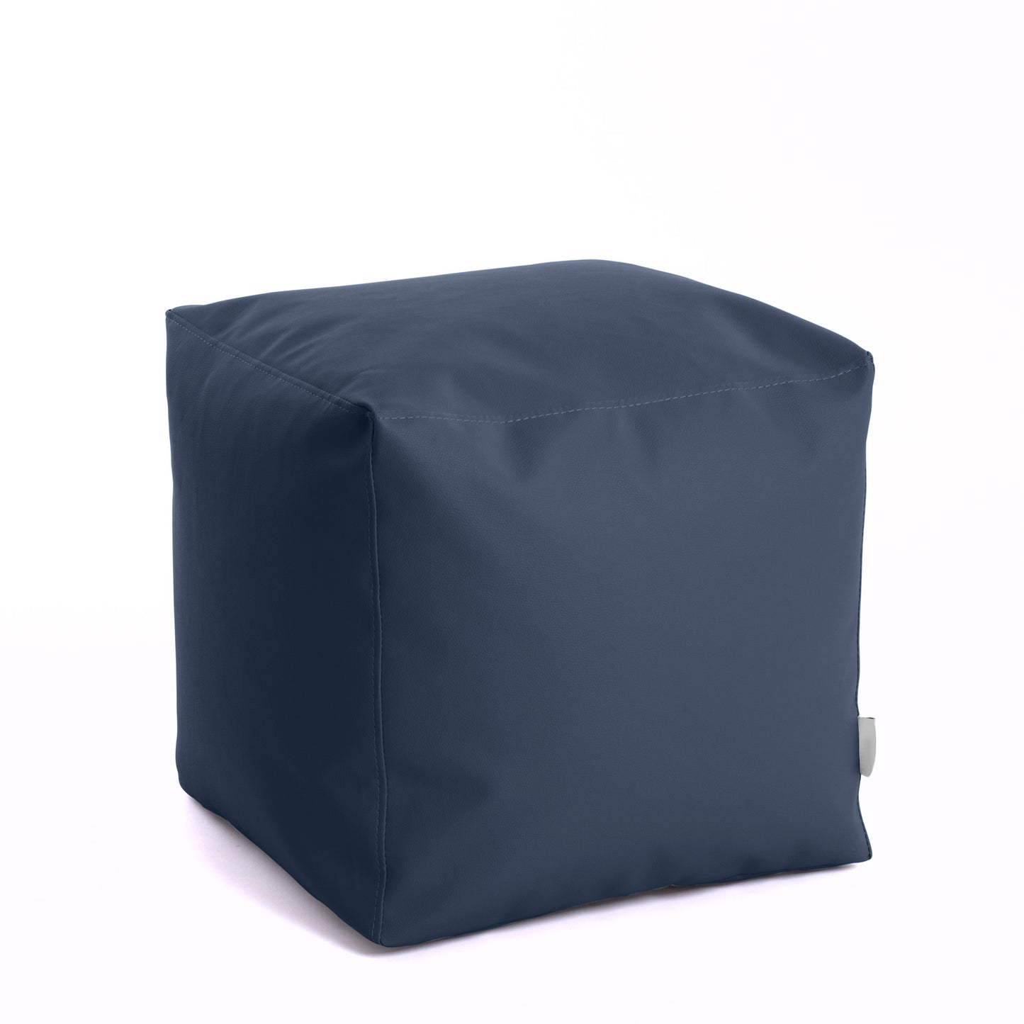 Softh Math Esse - Pouf Poltrona Poggiapiedi in Tessuto Eko per interno ed esterno Dim: 50 x 50 x h 45 cm