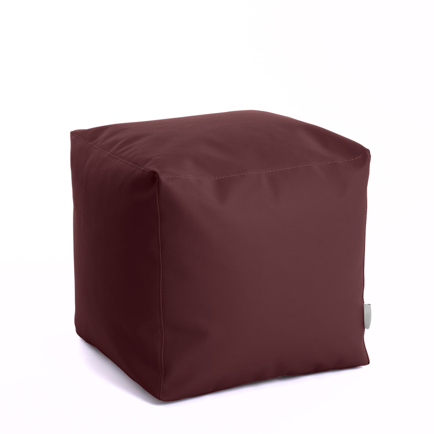 Softh Math Esse - Pouf Poltrona Poggiapiedi in Tessuto Eko per interno ed esterno Dim: 50 x 50 x h 45 cm