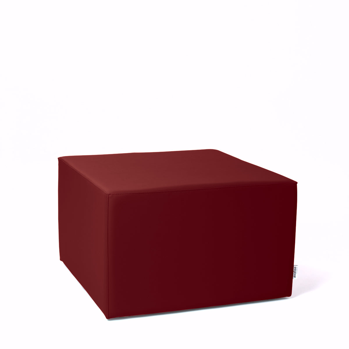 Math Med - Pouf Poltrona Poggiapiedi in Tessuto Eko per interno ed esterno Dim: 70 x 70 x h 43 cm