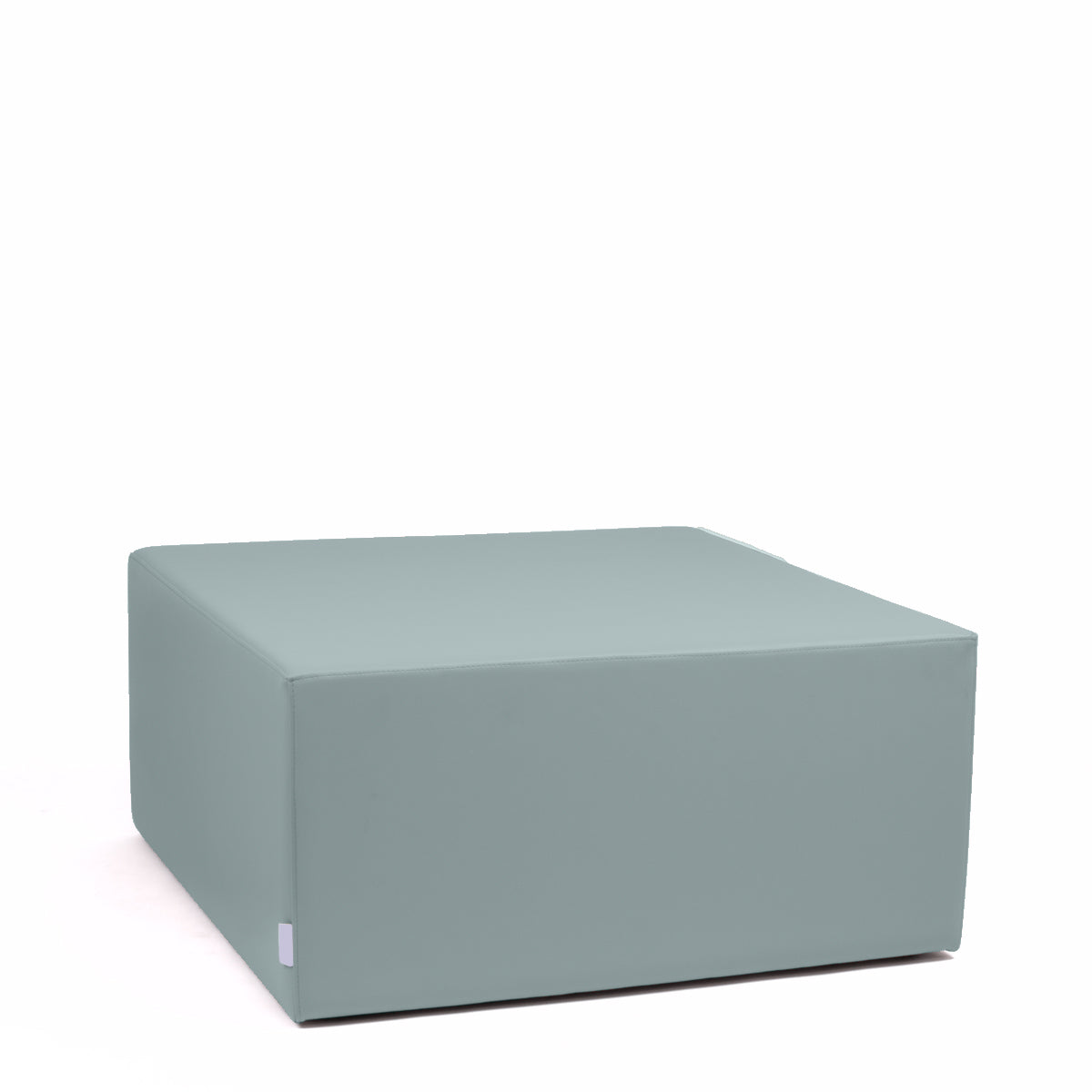 Math Big - Pouf Poltrona Poggiapiedi in Tessuto Eko per interno ed esterno Dim: 90 x 90 x h 43 cm