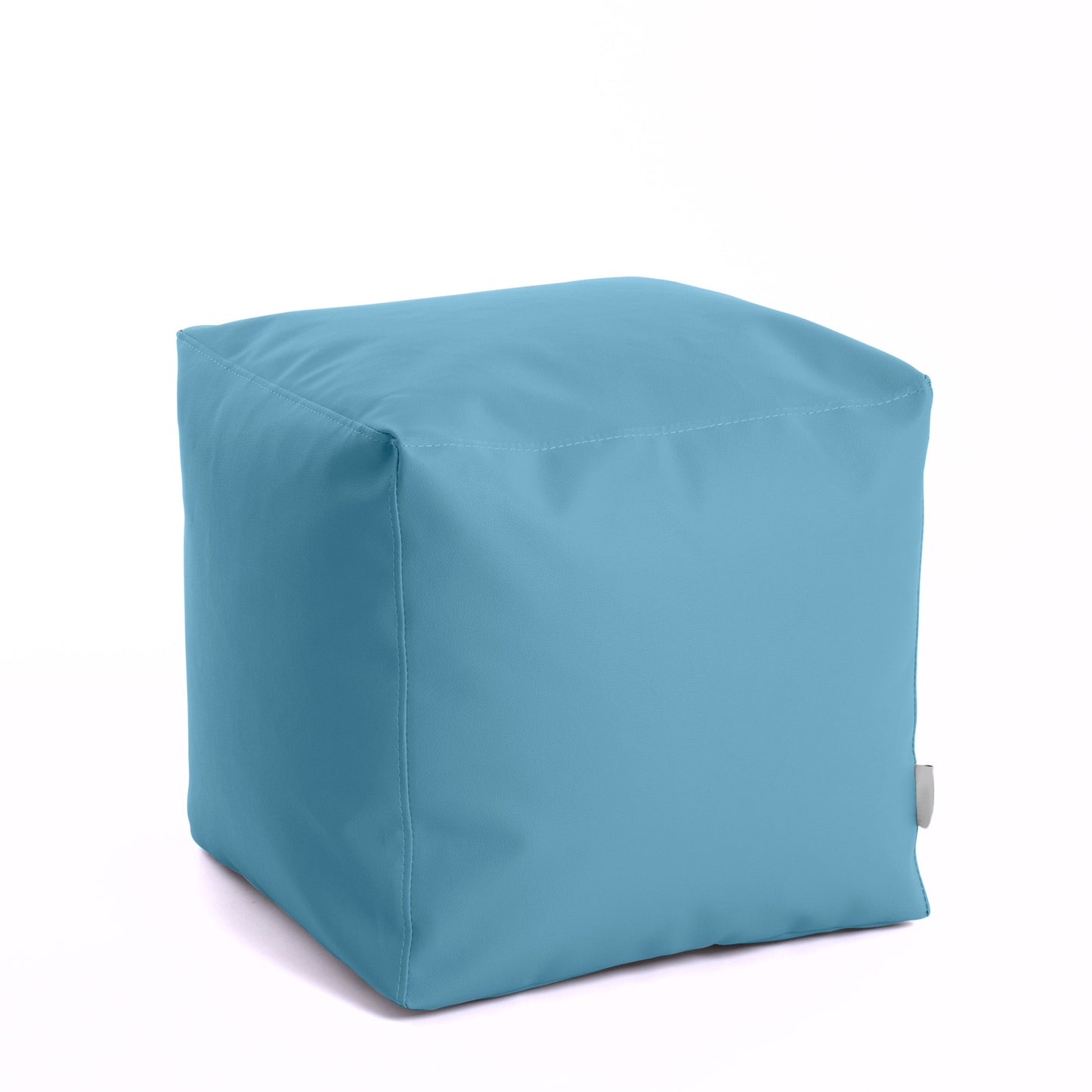 Softh Math Esse - Pouf Poltrona Poggiapiedi in Tessuto Eko per interno ed esterno Dim: 50 x 50 x h 45 cm