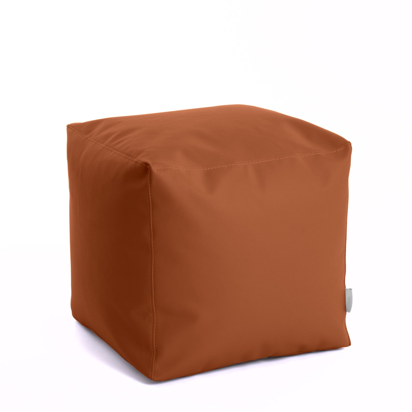 Softh Math Esse - Pouf Poltrona Poggiapiedi in Tessuto Eko per interno ed esterno Dim: 50 x 50 x h 45 cm