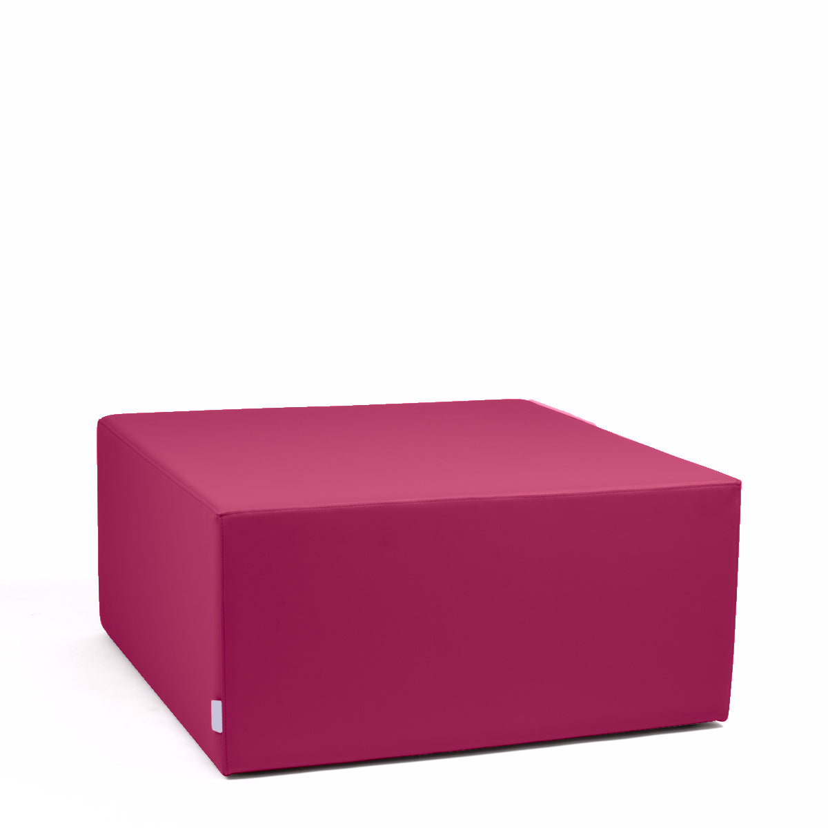 Math Big - Pouf Poltrona Poggiapiedi in Tessuto Eko per interno ed esterno Dim: 90 x 90 x h 43 cm