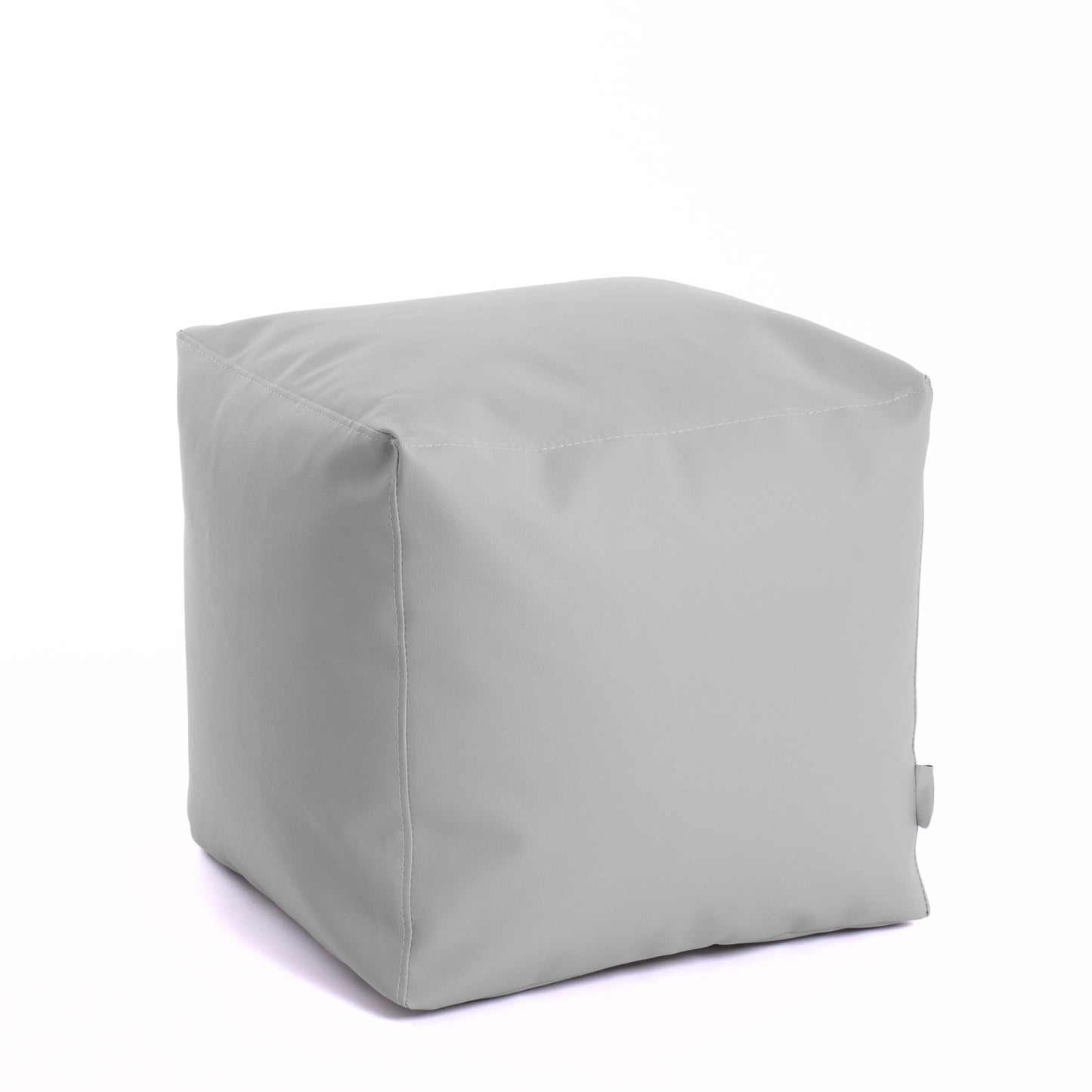 Softh Math Esse - Pouf Poltrona Poggiapiedi in Tessuto Eko per interno ed esterno Dim: 50 x 50 x h 45 cm