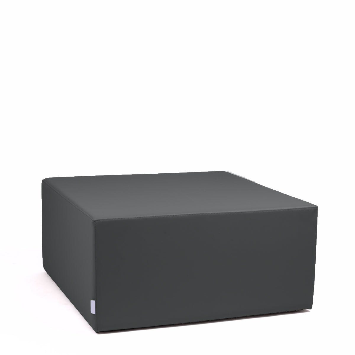 Math Big - Pouf Poltrona Poggiapiedi in Tessuto Eko per interno ed esterno Dim: 90 x 90 x h 43 cm