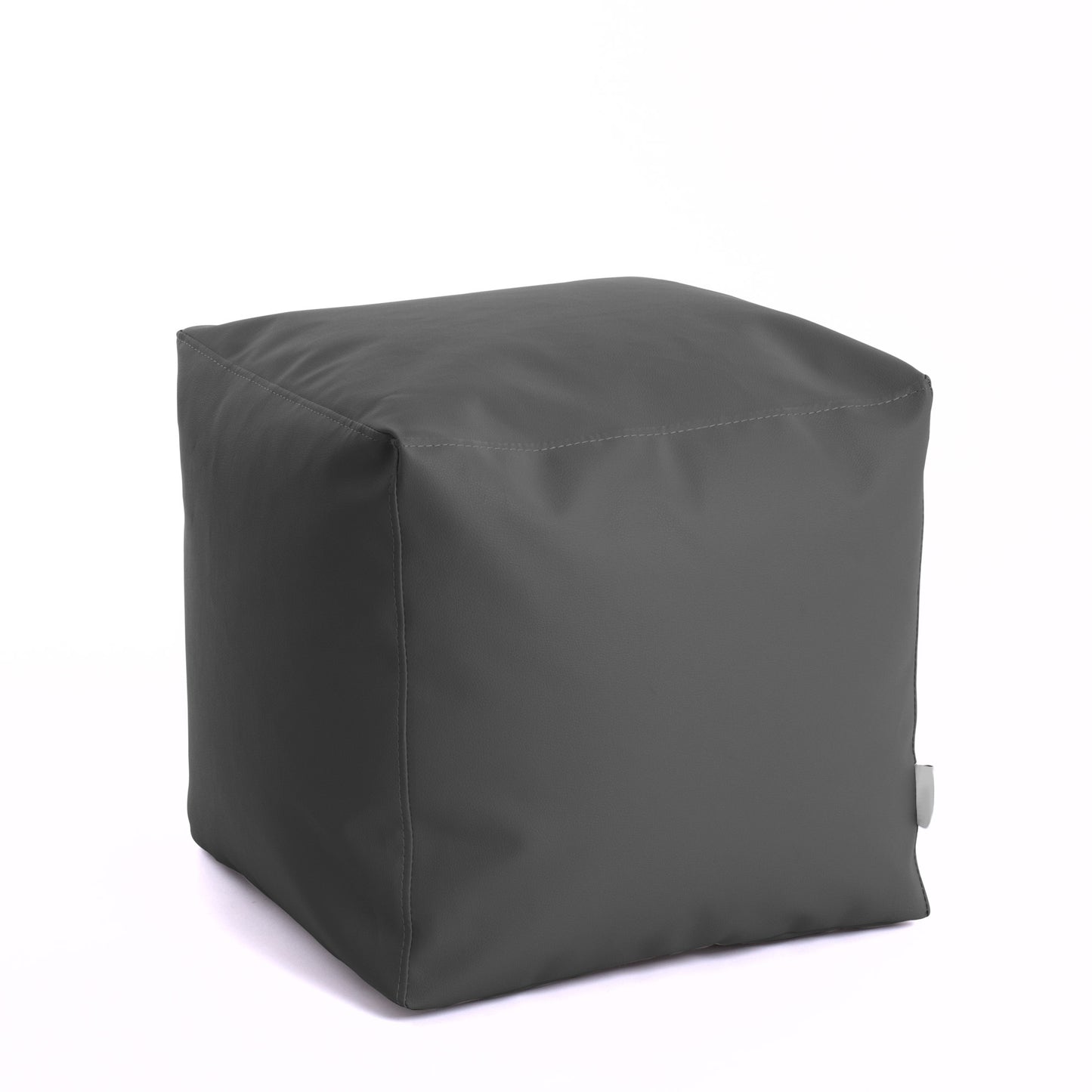 Softh Math Esse - Pouf Poltrona Poggiapiedi in Tessuto Eko per interno ed esterno Dim: 50 x 50 x h 45 cm