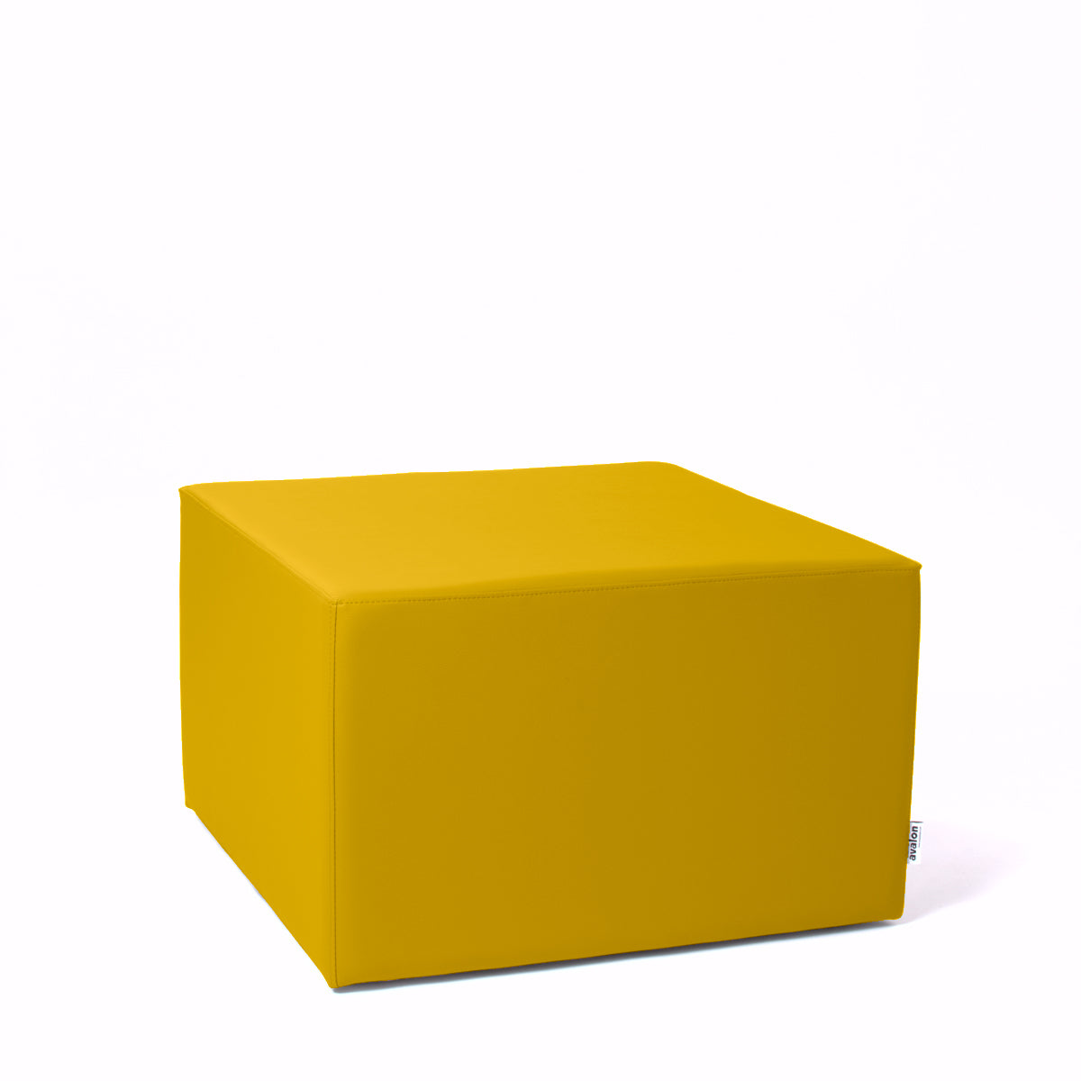 Math Med - Pouf Poltrona Poggiapiedi in Tessuto Eko per interno ed esterno Dim: 70 x 70 x h 43 cm