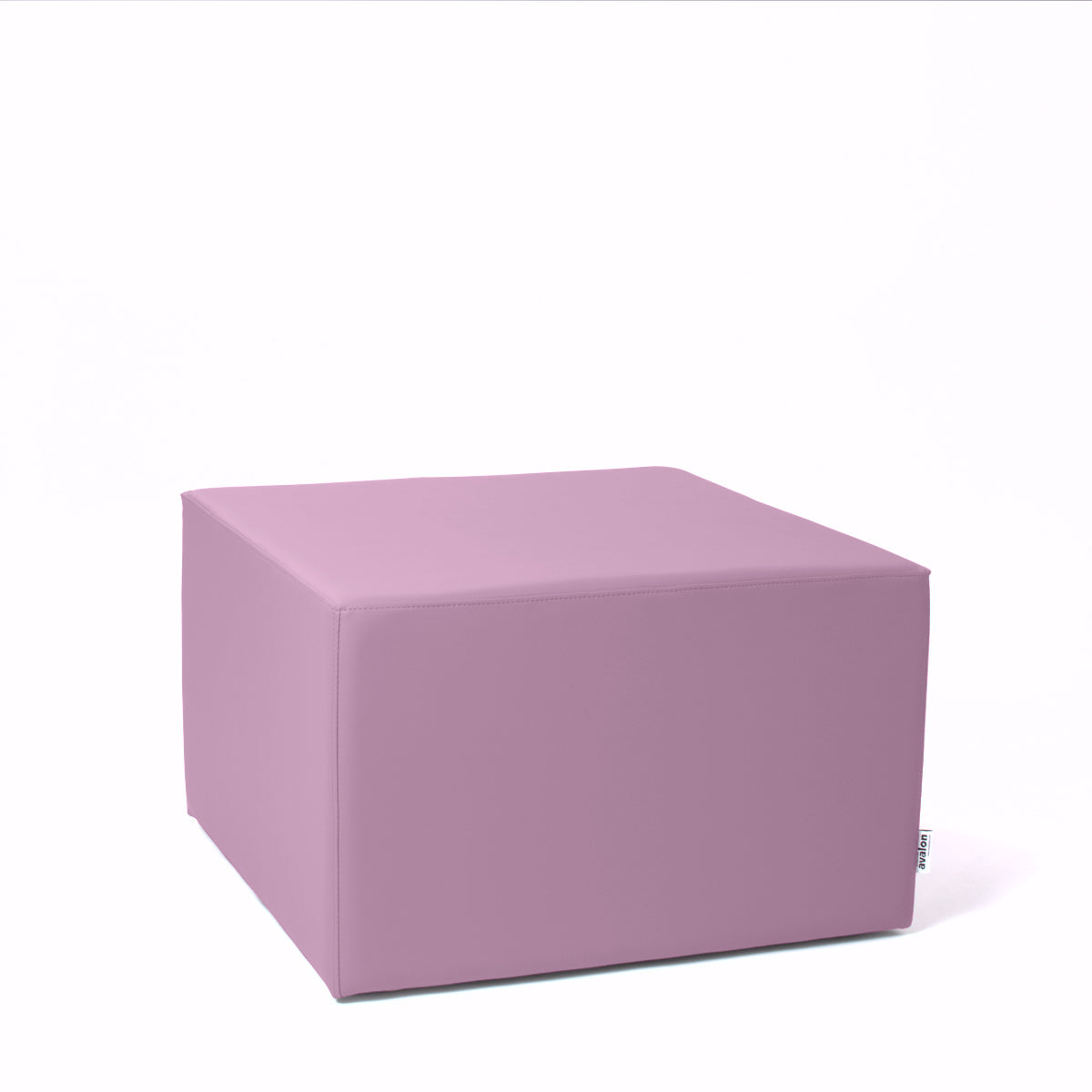Math Med - Pouf Poltrona Poggiapiedi in Tessuto Eko per interno ed esterno Dim: 70 x 70 x h 43 cm