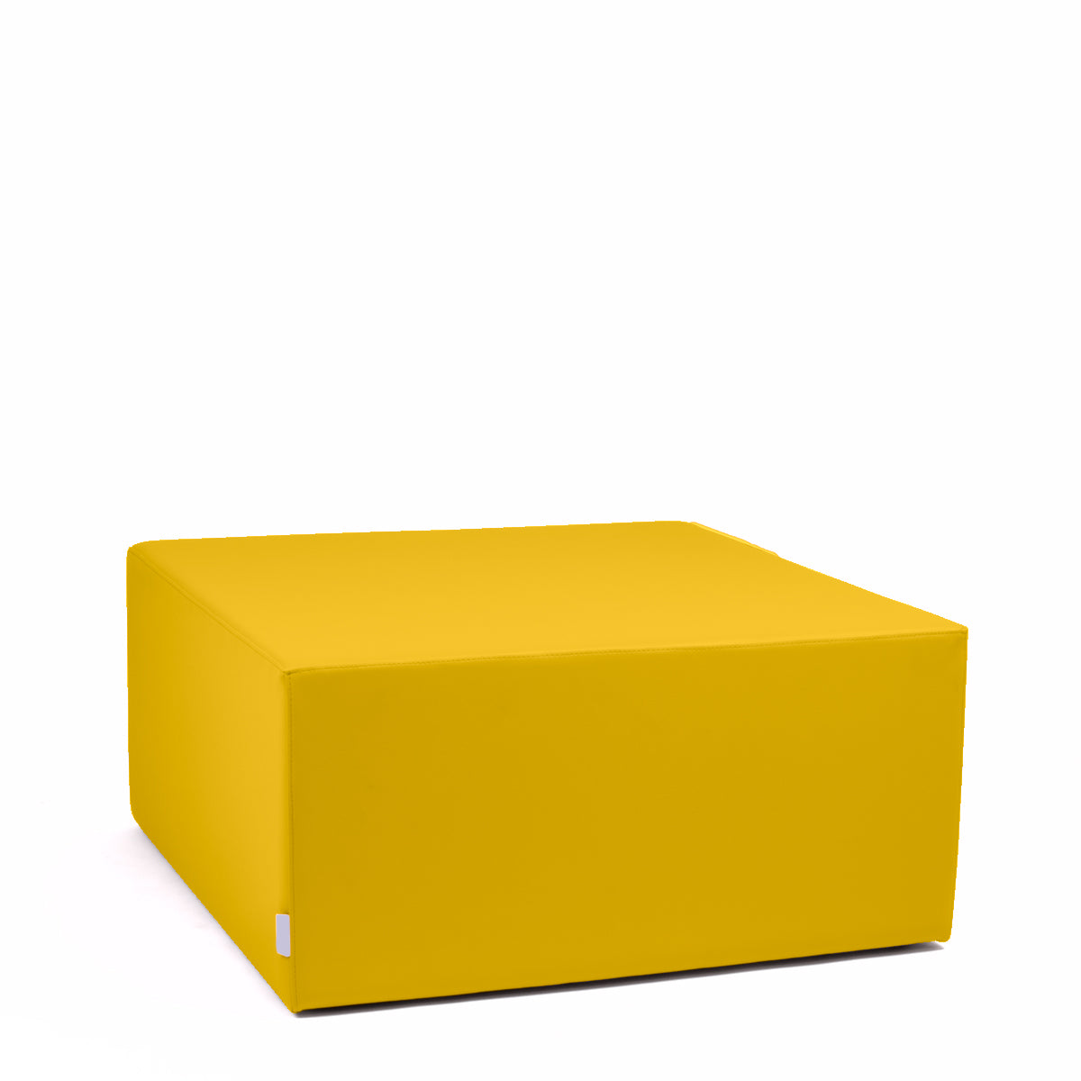 Math Big - Pouf Poltrona Poggiapiedi in Tessuto Eko per interno ed esterno Dim: 90 x 90 x h 43 cm
