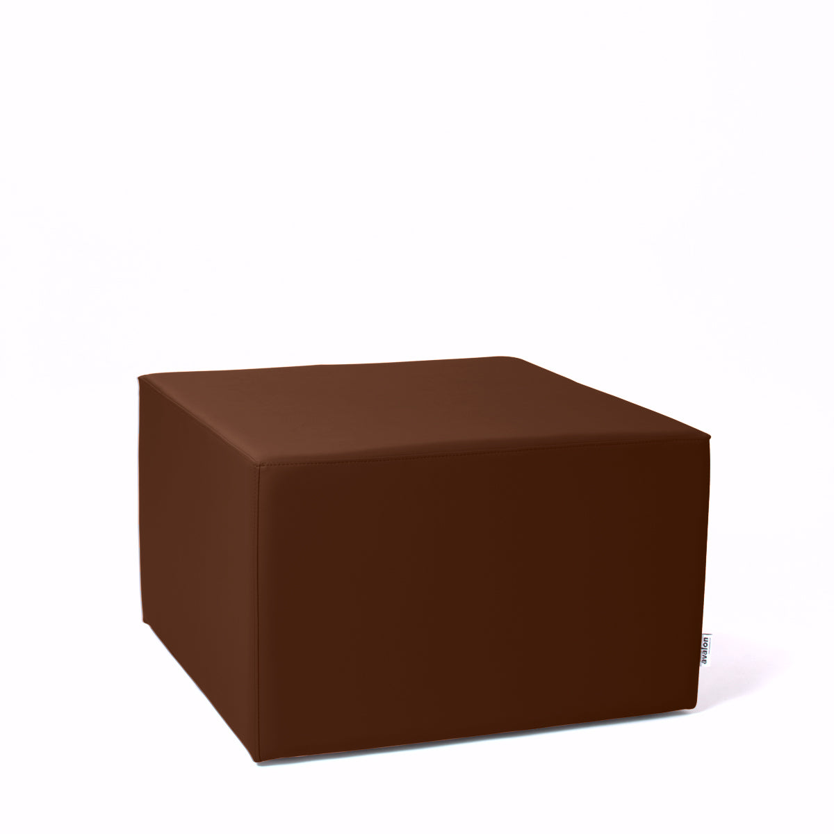 Math Med - Pouf Poltrona Poggiapiedi in Tessuto Eko per interno ed esterno Dim: 70 x 70 x h 43 cm