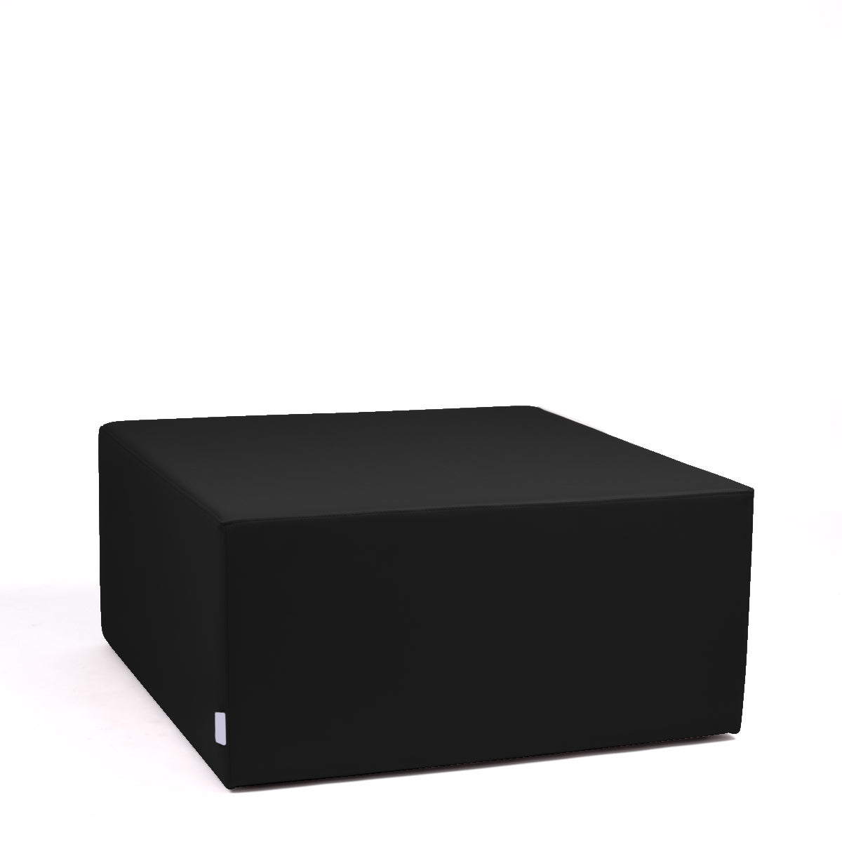 Math Big - Pouf Poltrona Poggiapiedi in Tessuto Eko per interno ed esterno Dim: 90 x 90 x h 43 cm