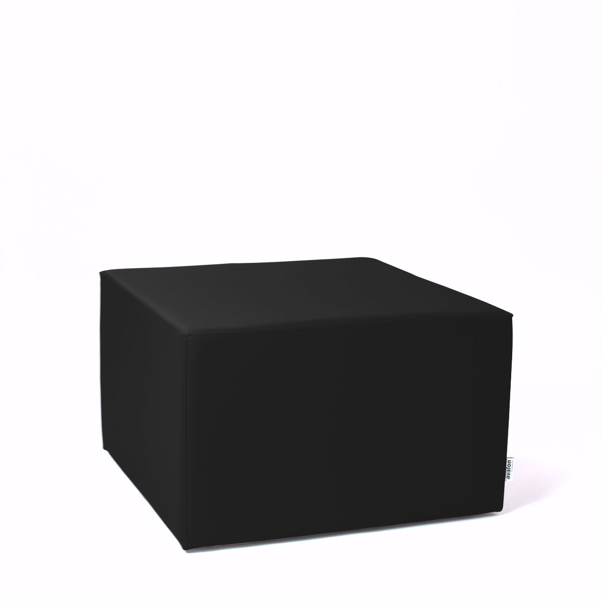 Math Med - Pouf Poltrona Poggiapiedi in Tessuto Eko per interno ed esterno Dim: 70 x 70 x h 43 cm