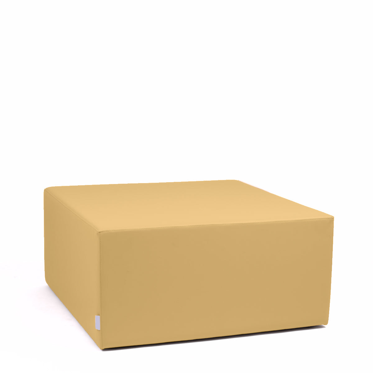 Math Big - Pouf Poltrona Poggiapiedi in Tessuto Eko per interno ed esterno Dim: 90 x 90 x h 43 cm