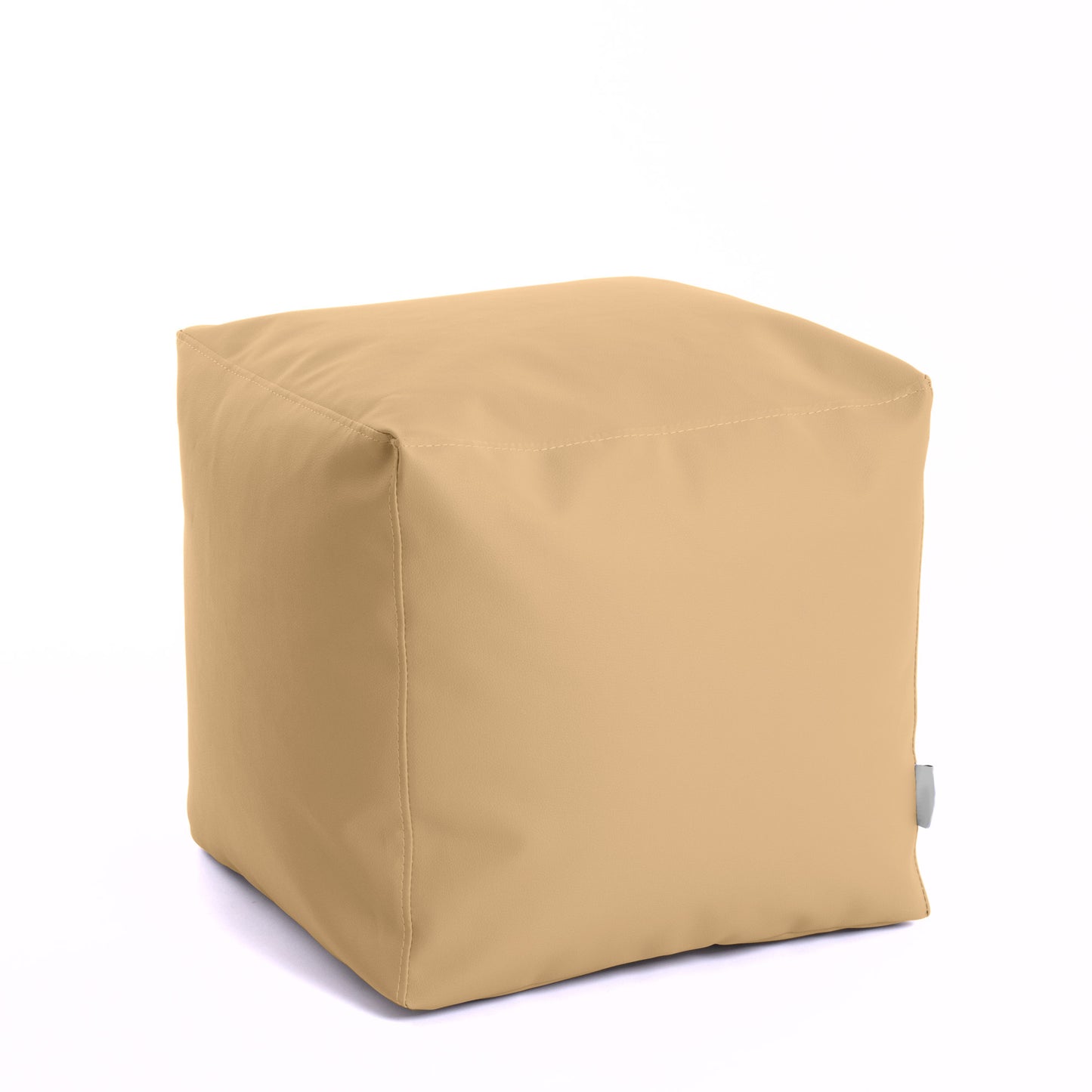 Softh Math Esse - Pouf Poltrona Poggiapiedi in Tessuto Eko per interno ed esterno Dim: 50 x 50 x h 45 cm