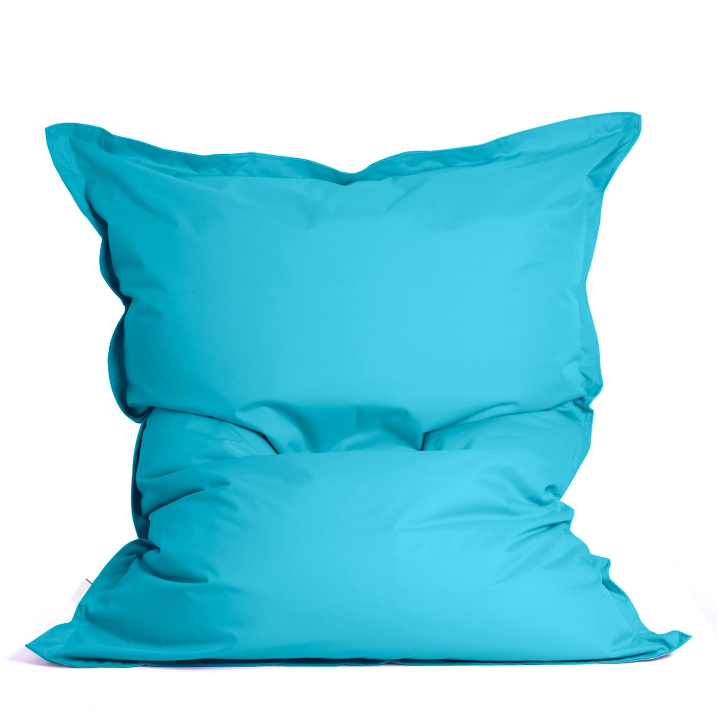 Cloudy Med - Pouf poltrona Cuscino Imbottito in tessuto Polly antistrappo impermeabile per interno dim: 140x175 cm