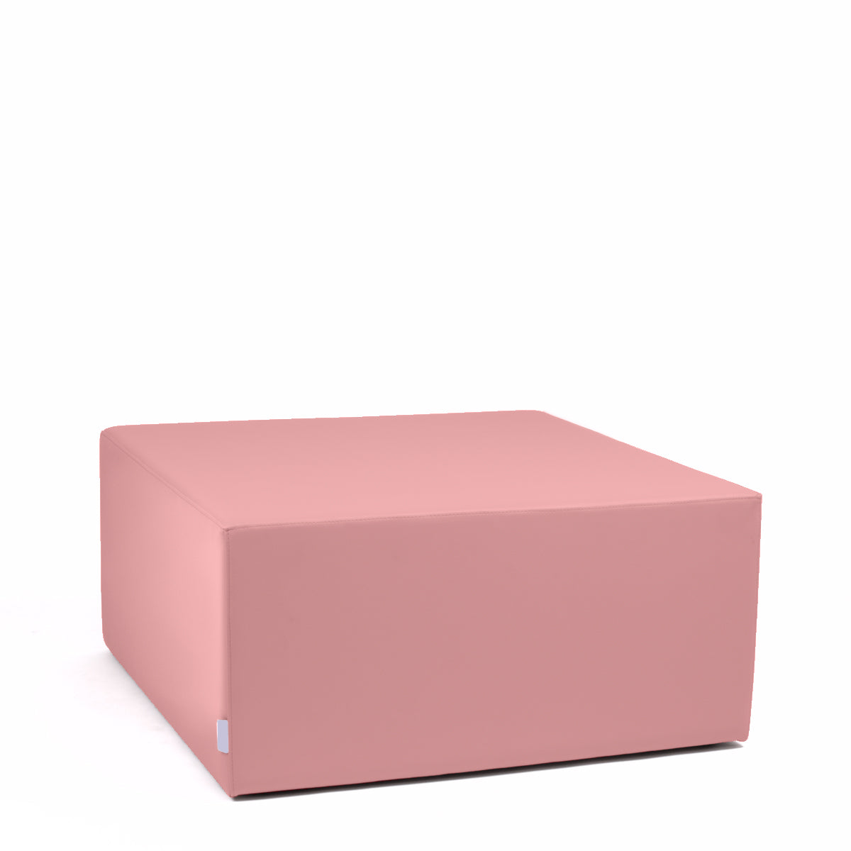 Math Big - Pouf Poltrona Poggiapiedi in Tessuto Eko per interno ed esterno Dim: 90 x 90 x h 43 cm
