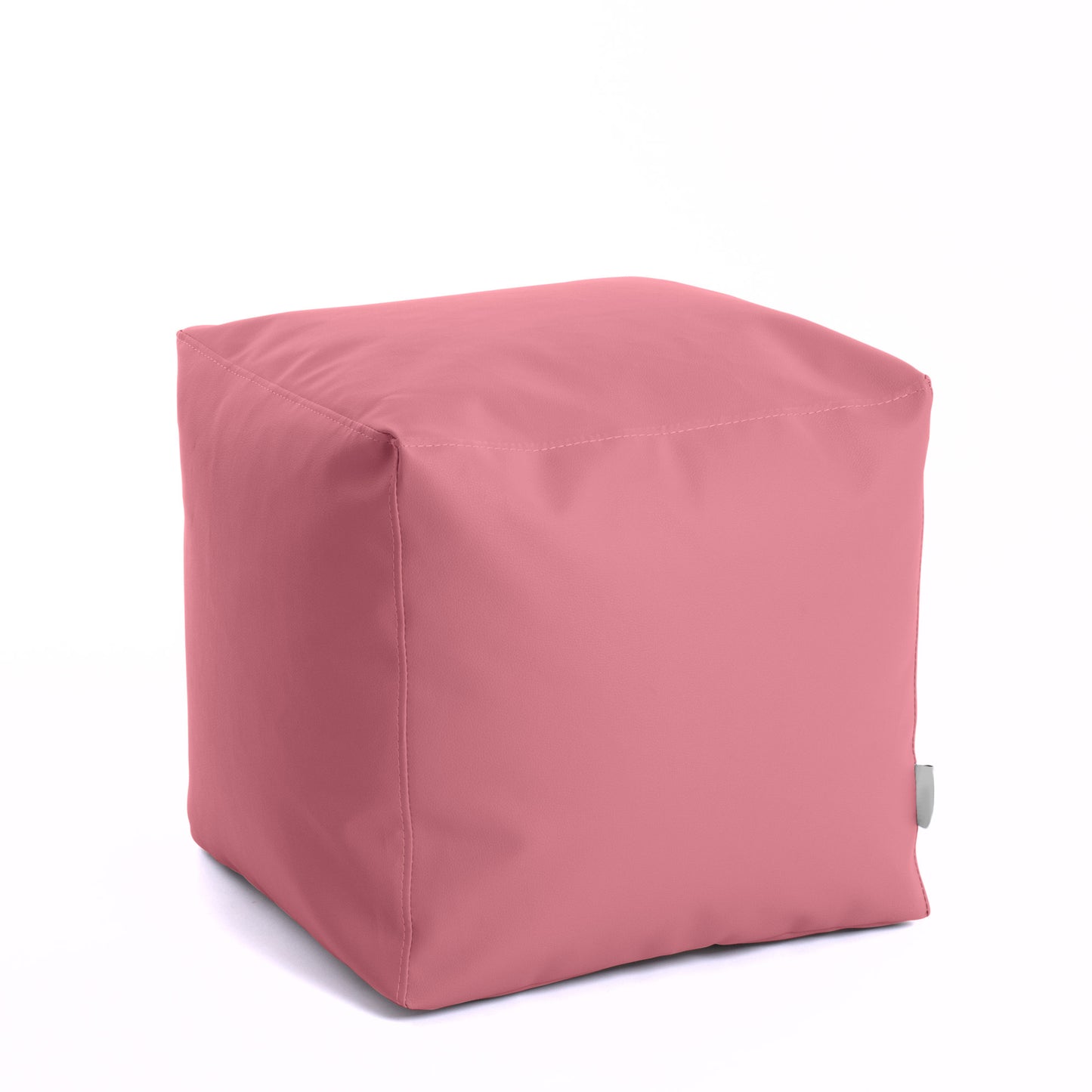 Softh Math Esse - Pouf Poltrona Poggiapiedi in Tessuto Eko per interno ed esterno Dim: 50 x 50 x h 45 cm