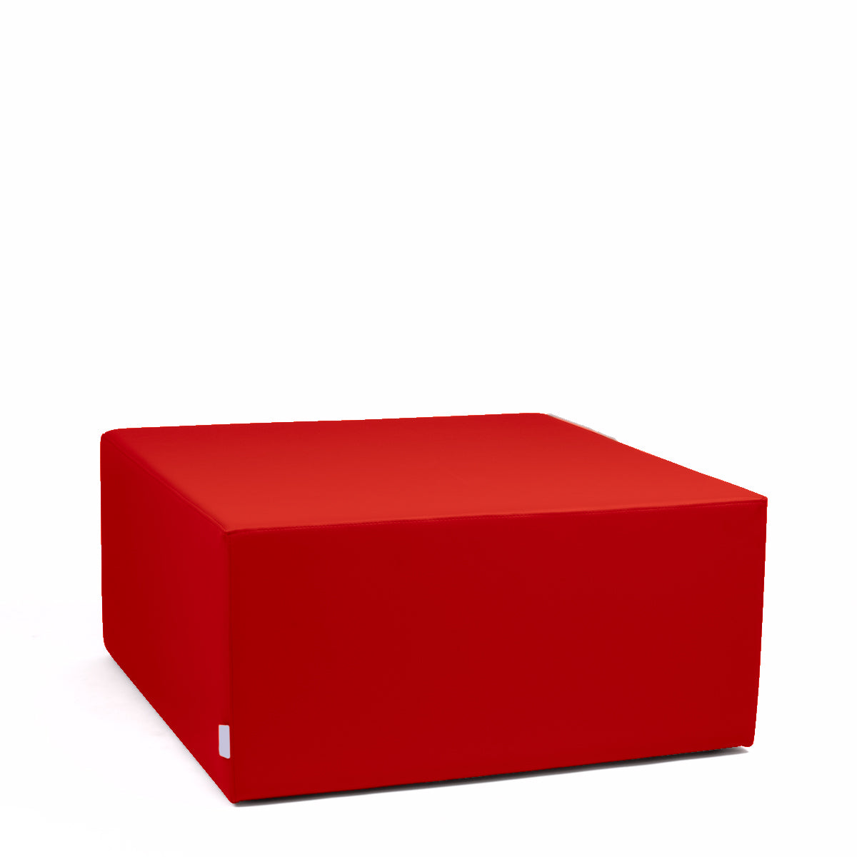 Math Big - Pouf Poltrona Poggiapiedi in Tessuto Eko per interno ed esterno Dim: 90 x 90 x h 43 cm