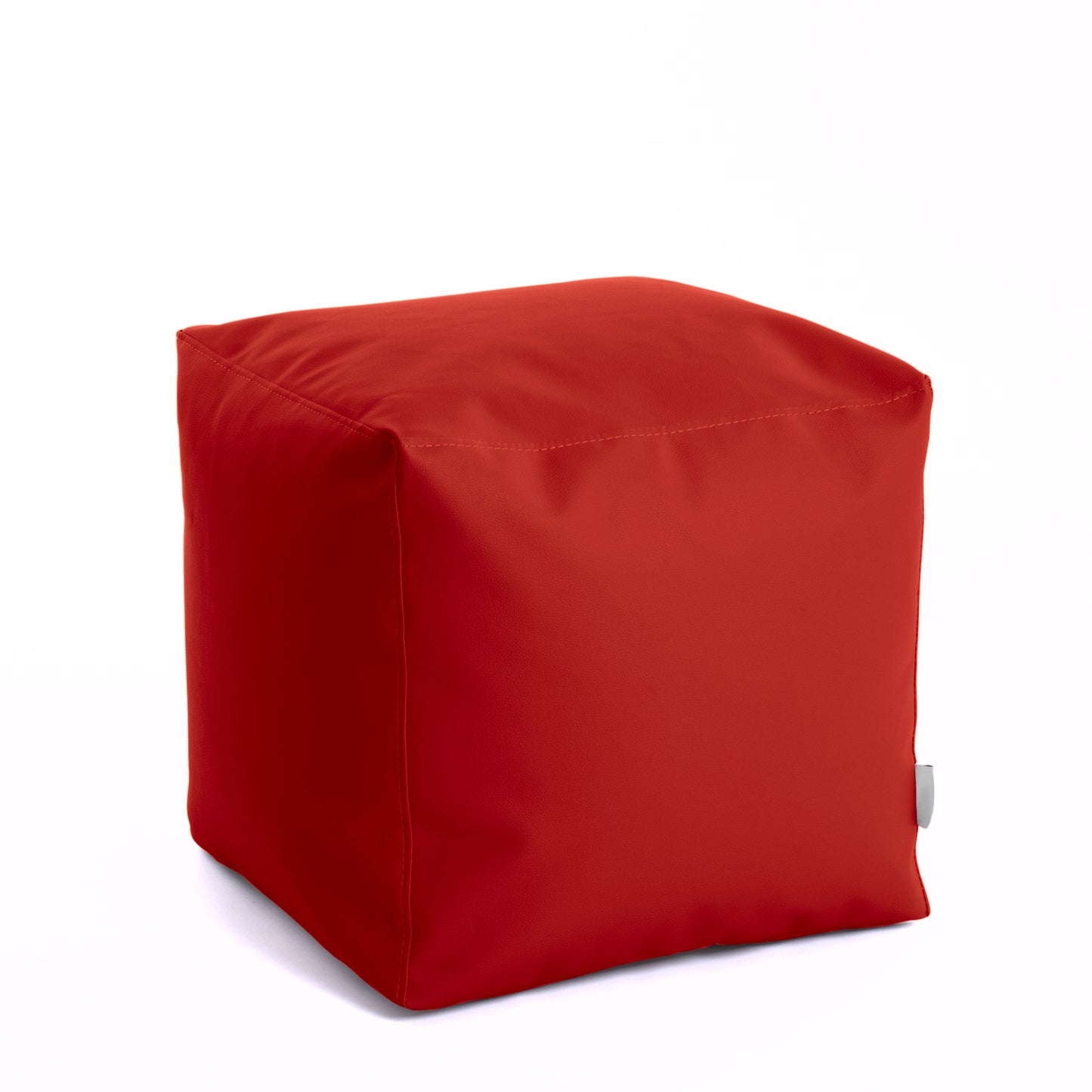 Softh Math Esse - Pouf Poltrona Poggiapiedi in Tessuto Eko per interno ed esterno Dim: 50 x 50 x h 45 cm