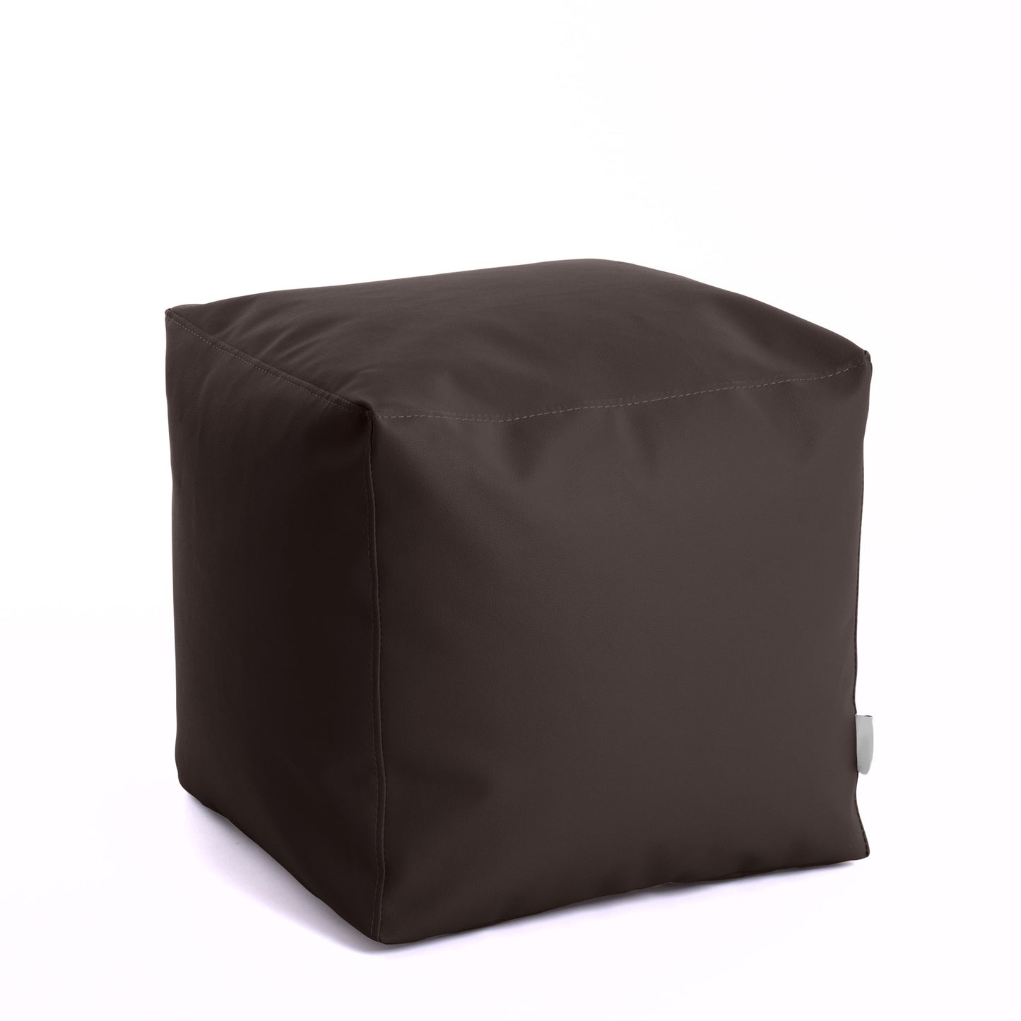Softh Math Esse - Pouf Poltrona Poggiapiedi in Tessuto Eko per interno ed esterno Dim: 50 x 50 x h 45 cm