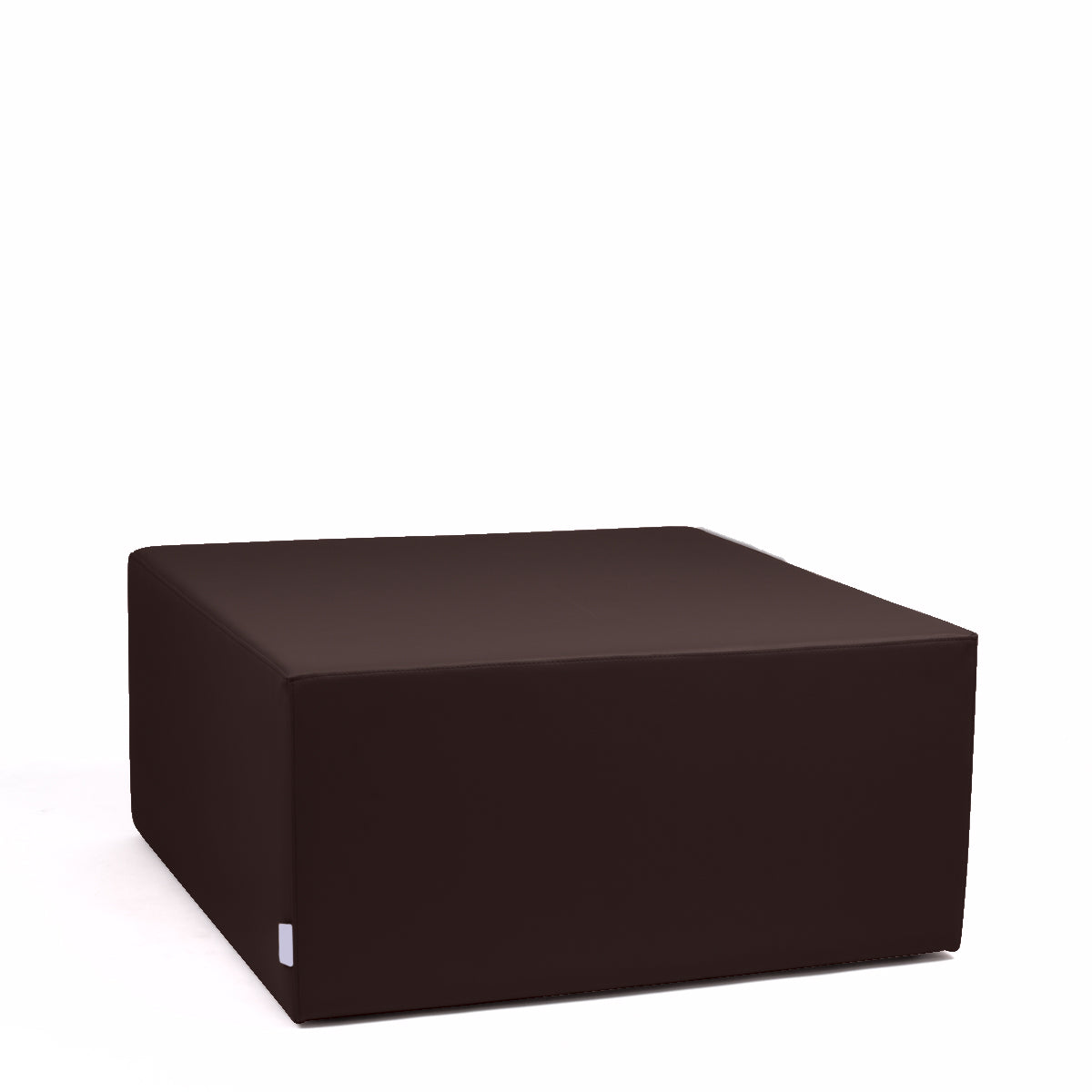 Math Big - Pouf Poltrona Poggiapiedi in Tessuto Eko per interno ed esterno Dim: 90 x 90 x h 43 cm