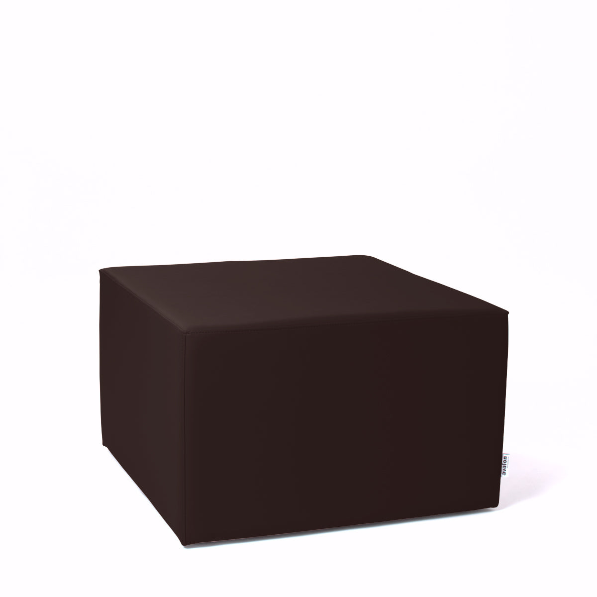 Math Med - Pouf Poltrona Poggiapiedi in Tessuto Eko per interno ed esterno Dim: 70 x 70 x h 43 cm