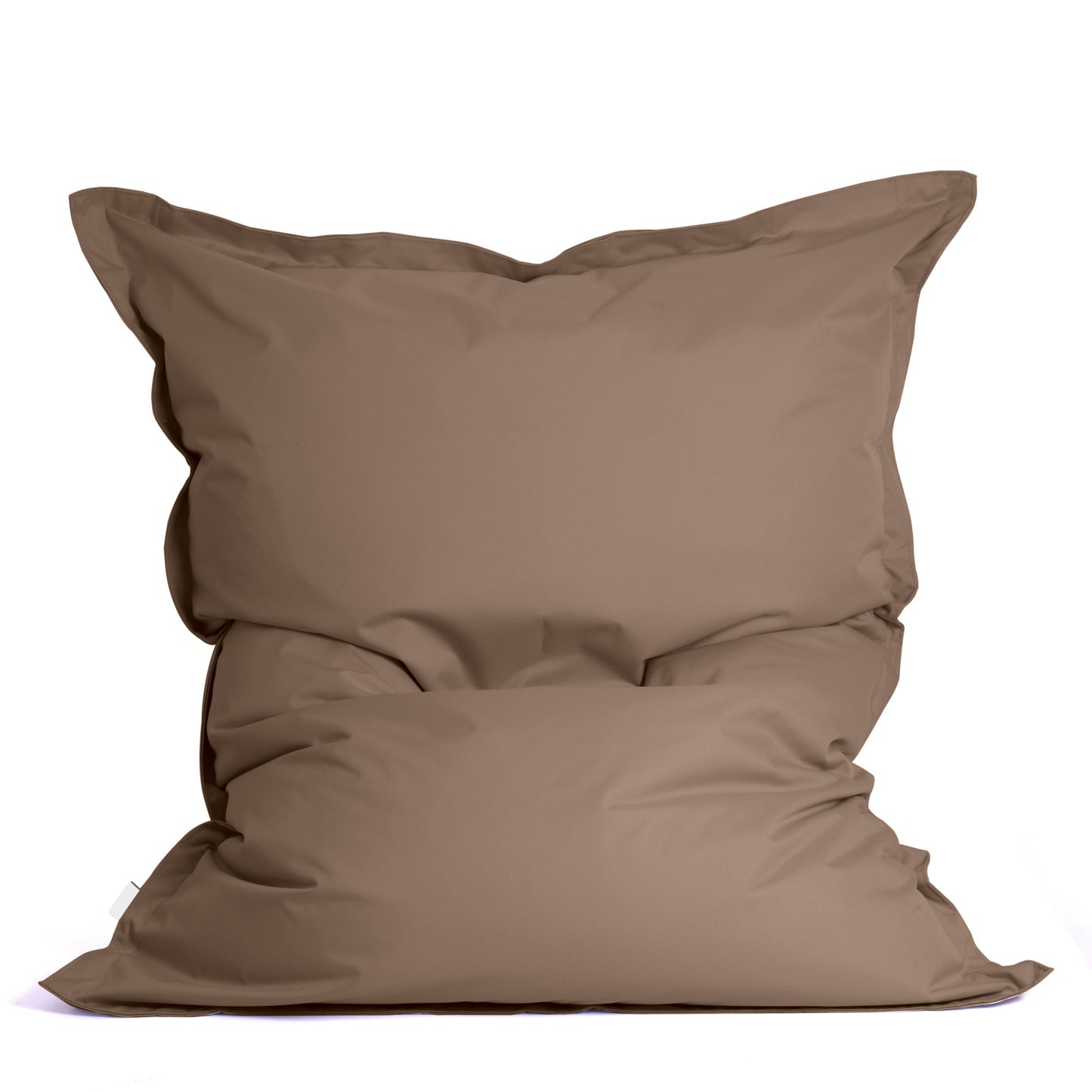 Cloudy Med - Pouf poltrona Cuscino Imbottito in tessuto Polly antistrappo impermeabile per interno dim: 140x175 cm