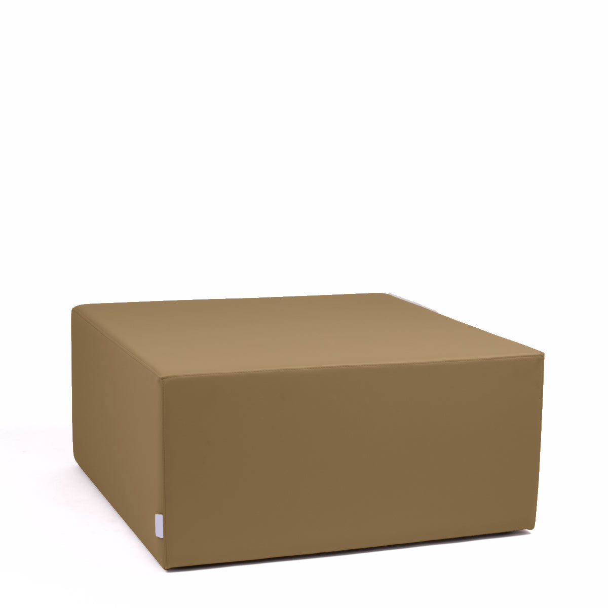 Math Big - Pouf Poltrona Poggiapiedi in Tessuto Eko per interno ed esterno Dim: 90 x 90 x h 43 cm