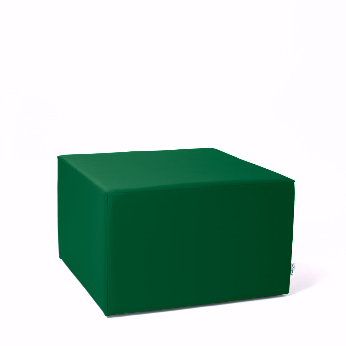 Math Med - Pouf Poltrona Poggiapiedi in Tessuto Eko per interno ed esterno Dim: 70 x 70 x h 43 cm
