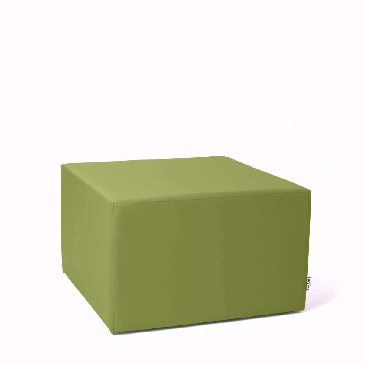 Math Med - Pouf Poltrona Poggiapiedi in Tessuto Eko per interno ed esterno Dim: 70 x 70 x h 43 cm