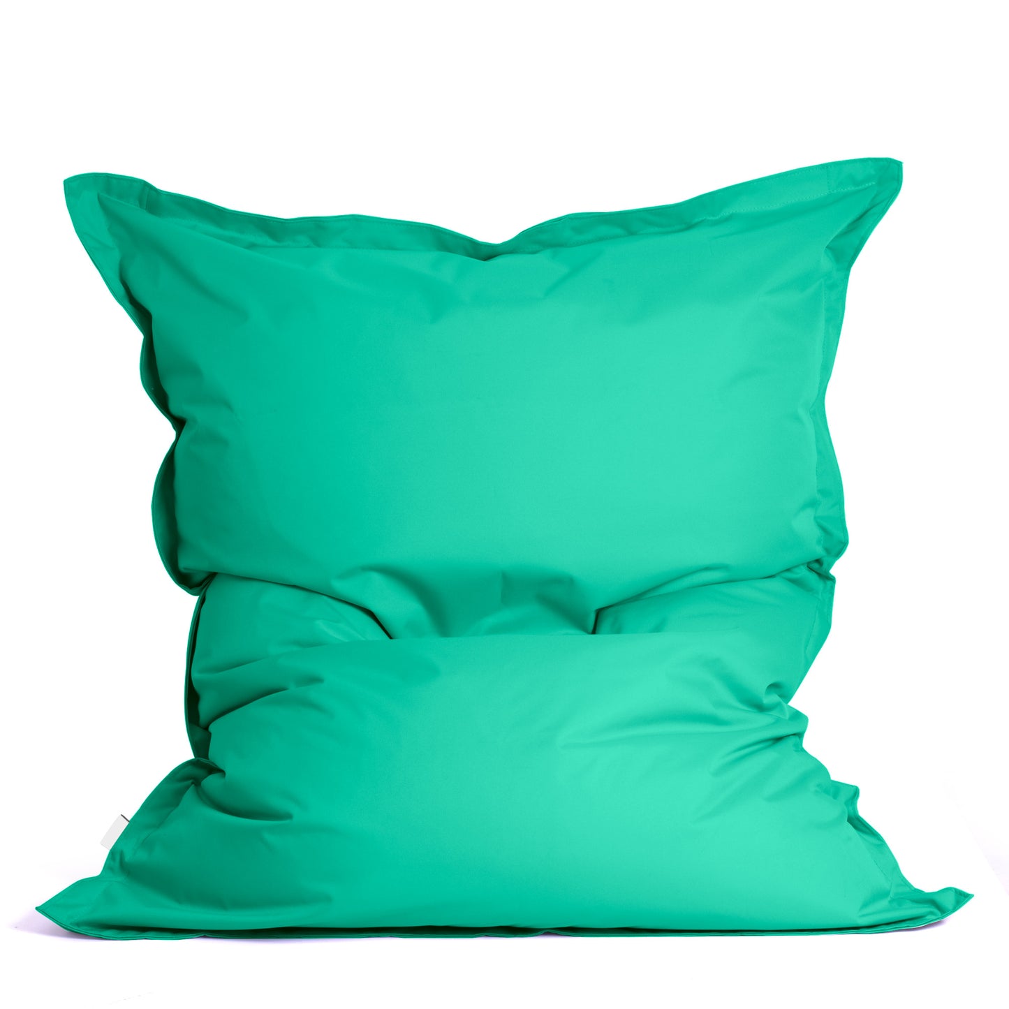 Cloudy Med - Pouf poltrona Cuscino Imbottito in tessuto Polly antistrappo impermeabile per interno dim: 140x175 cm