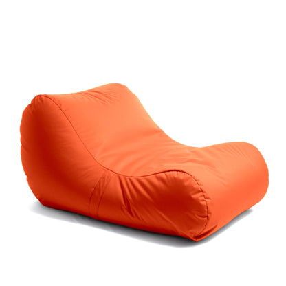 Sofy Lounge - Pouf lounge in tessuto Wave per esterno dim: 135x60x58 cm